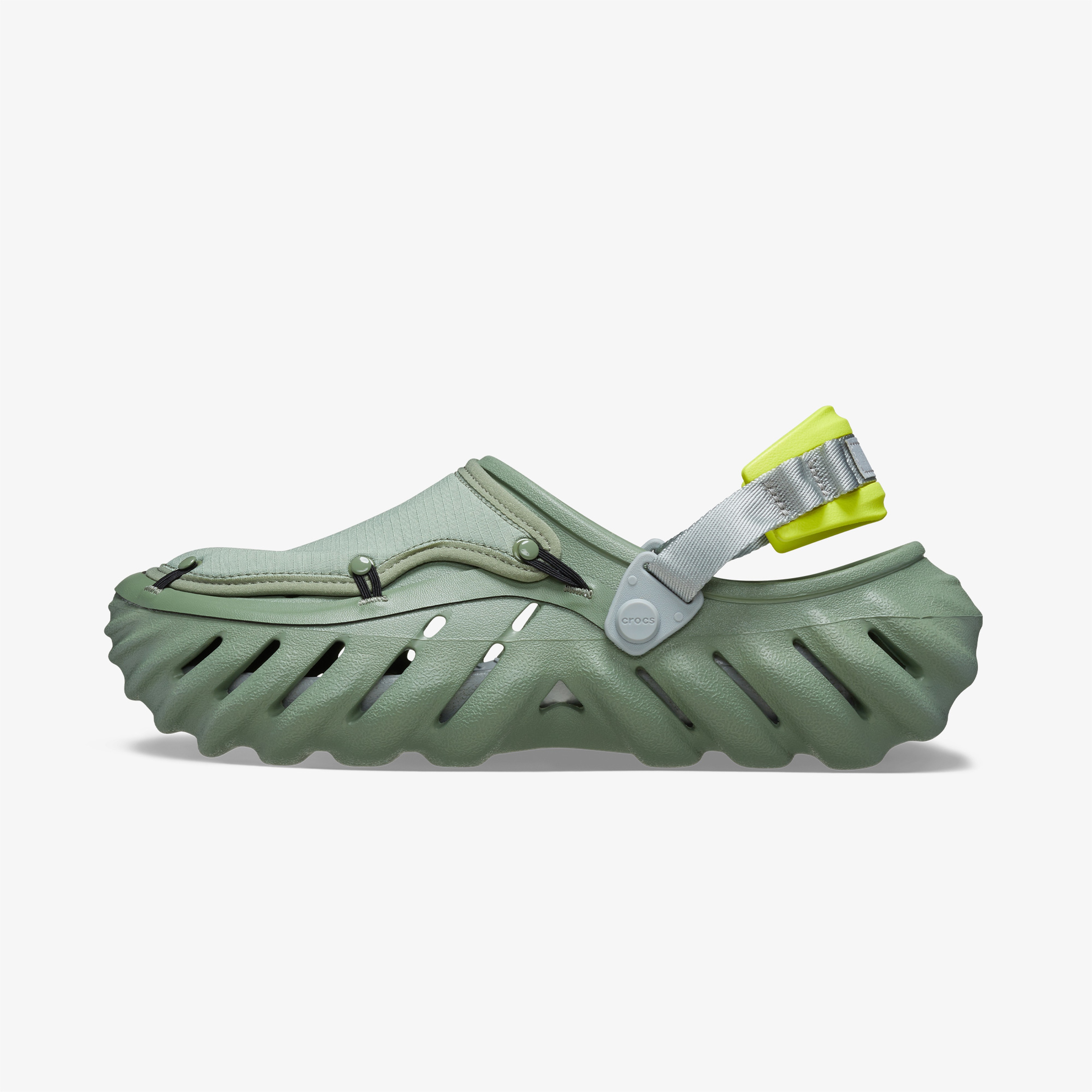 Crocs Echo Ripstop Clog Unisex Yeşil Terlik