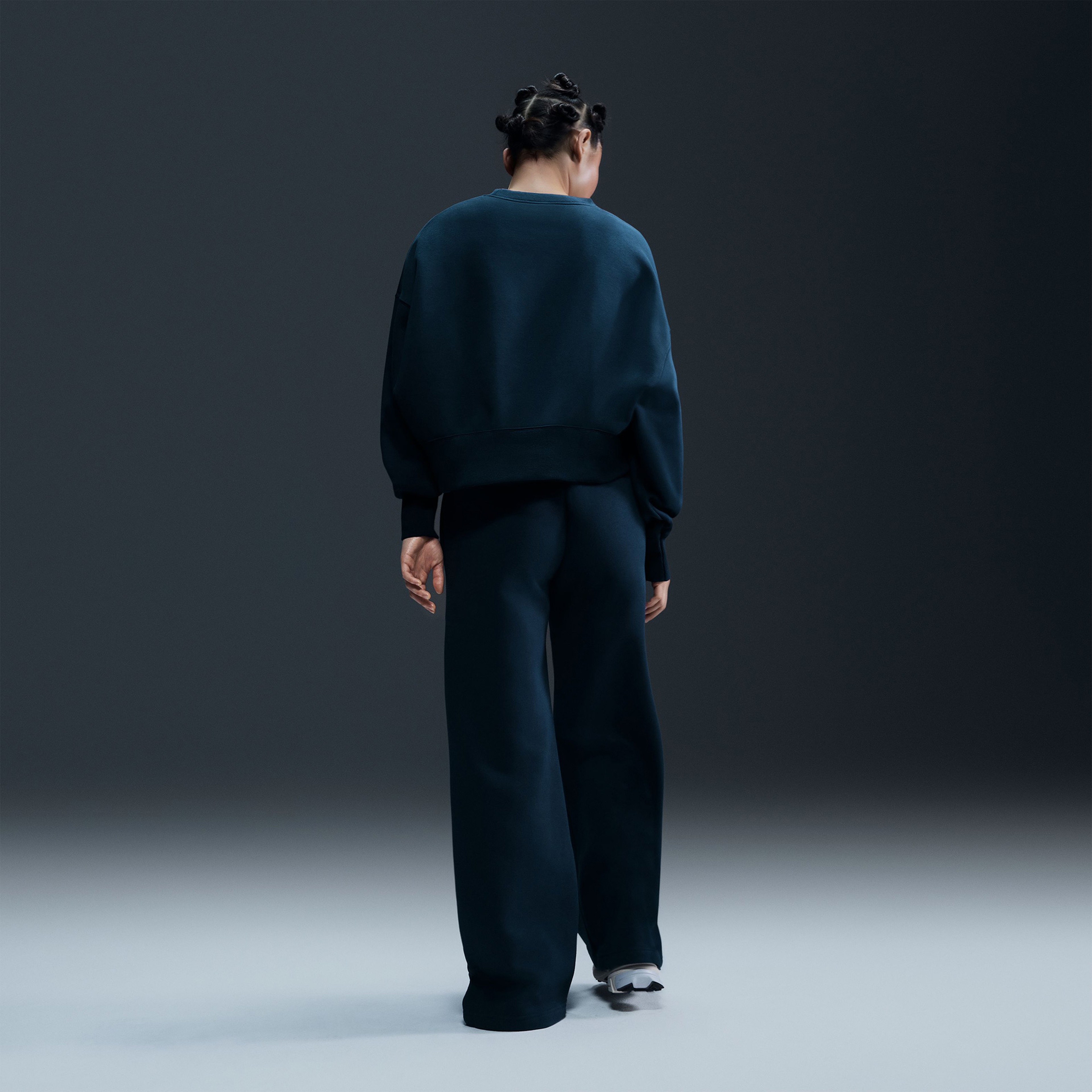 Nike Sportswear Phoenix Fleece Kadın Lacivert Eşofman Altı