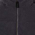 Calvin Klein Jeans Teddy Hooded Puffer Çocuk Siyah Ceket