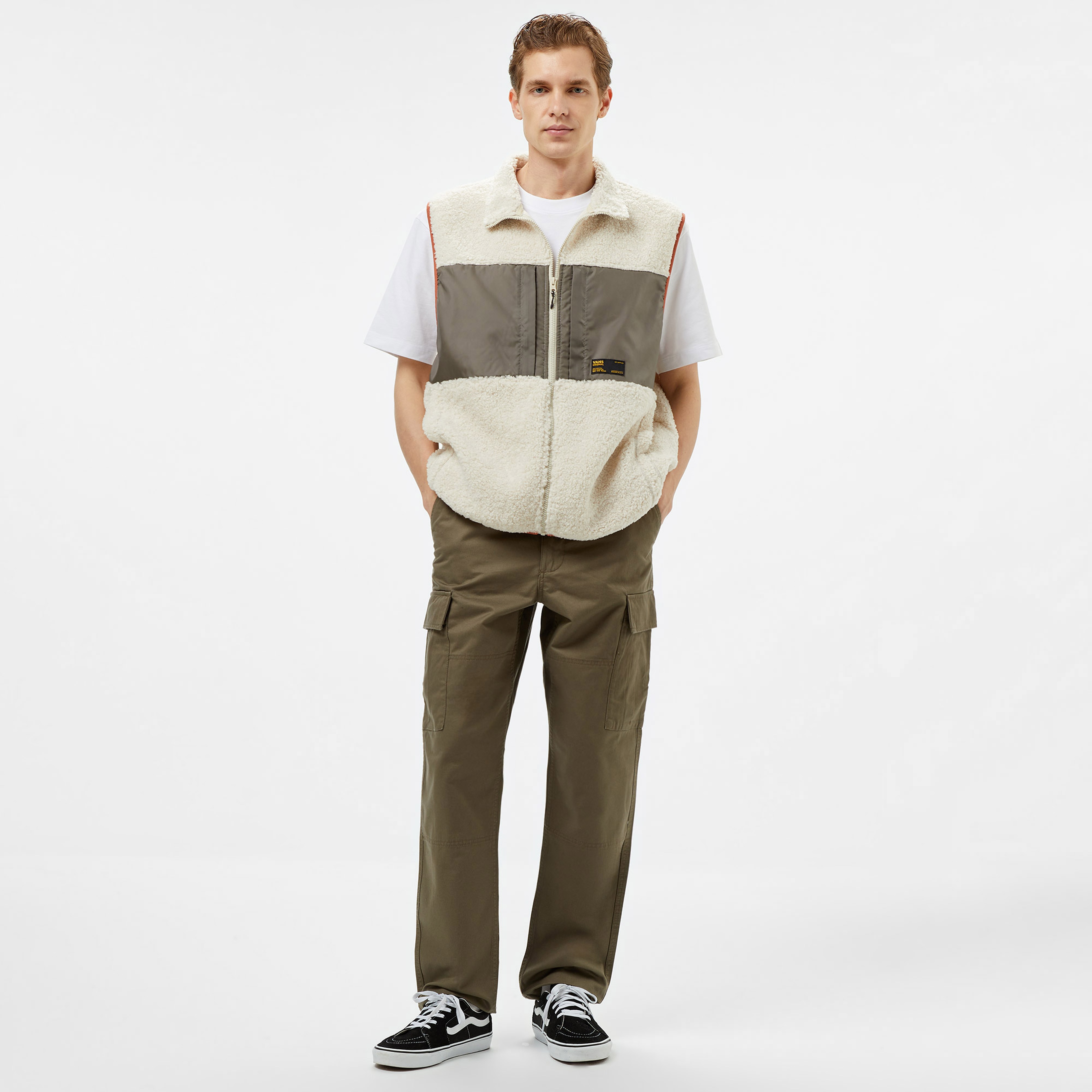 Vans Service Cargo Loose Tapered Erkek Siyah Eşofman Altı