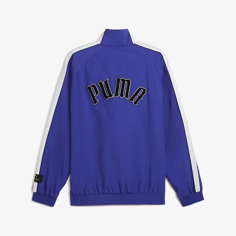 Puma T7 Play.Paris. Track Jack Unisex Mavi Eşofman Üstü