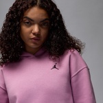 Jordan Brooklyn Fleece Kadın Mor Kapüşonlu Sweatshirt