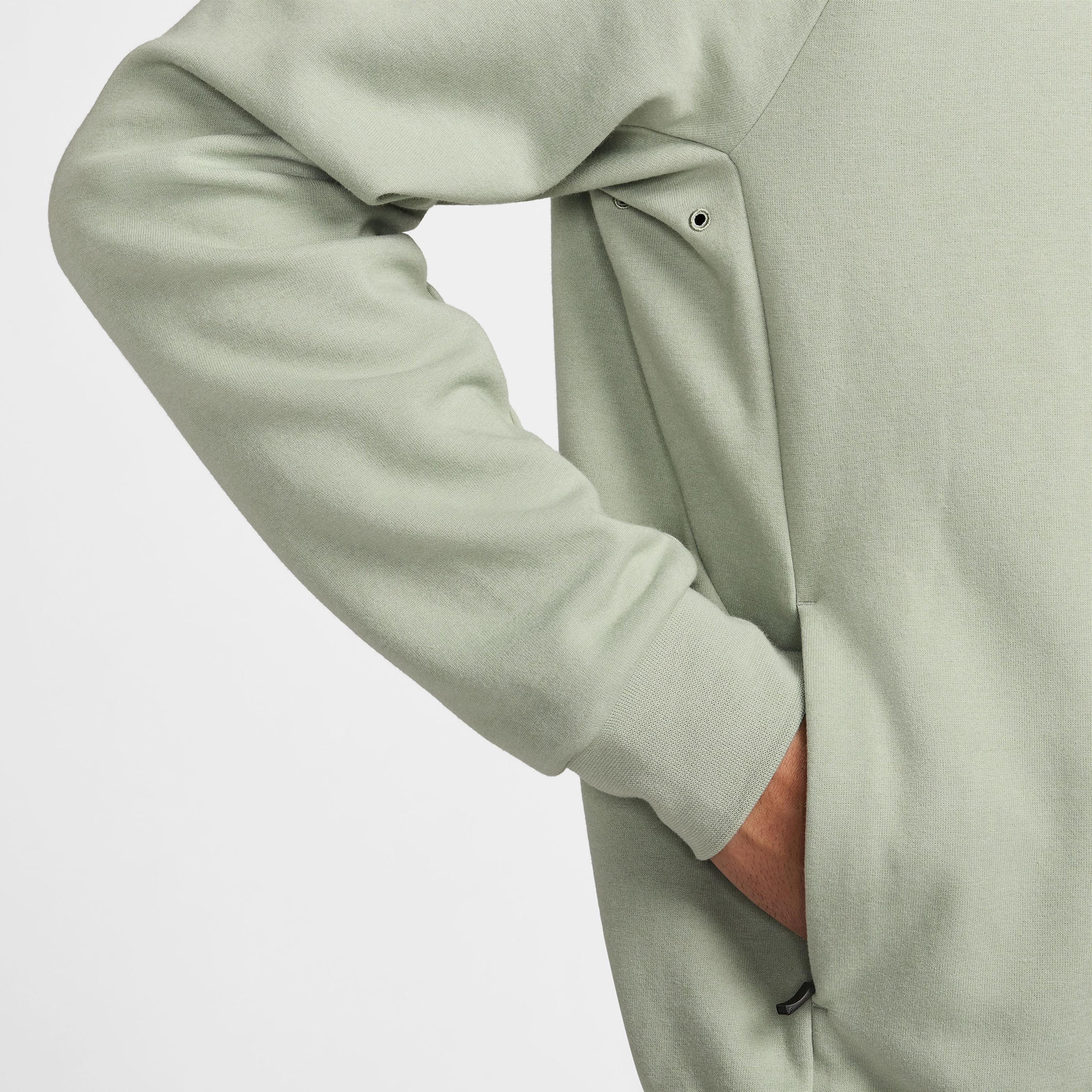 Nike Dri-Fit Primary Erkek Yeşil Kapüşonlu Sweatshirt