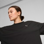 Puma Studio Cloudspun Crew Kadın Siyah Sweatshirt