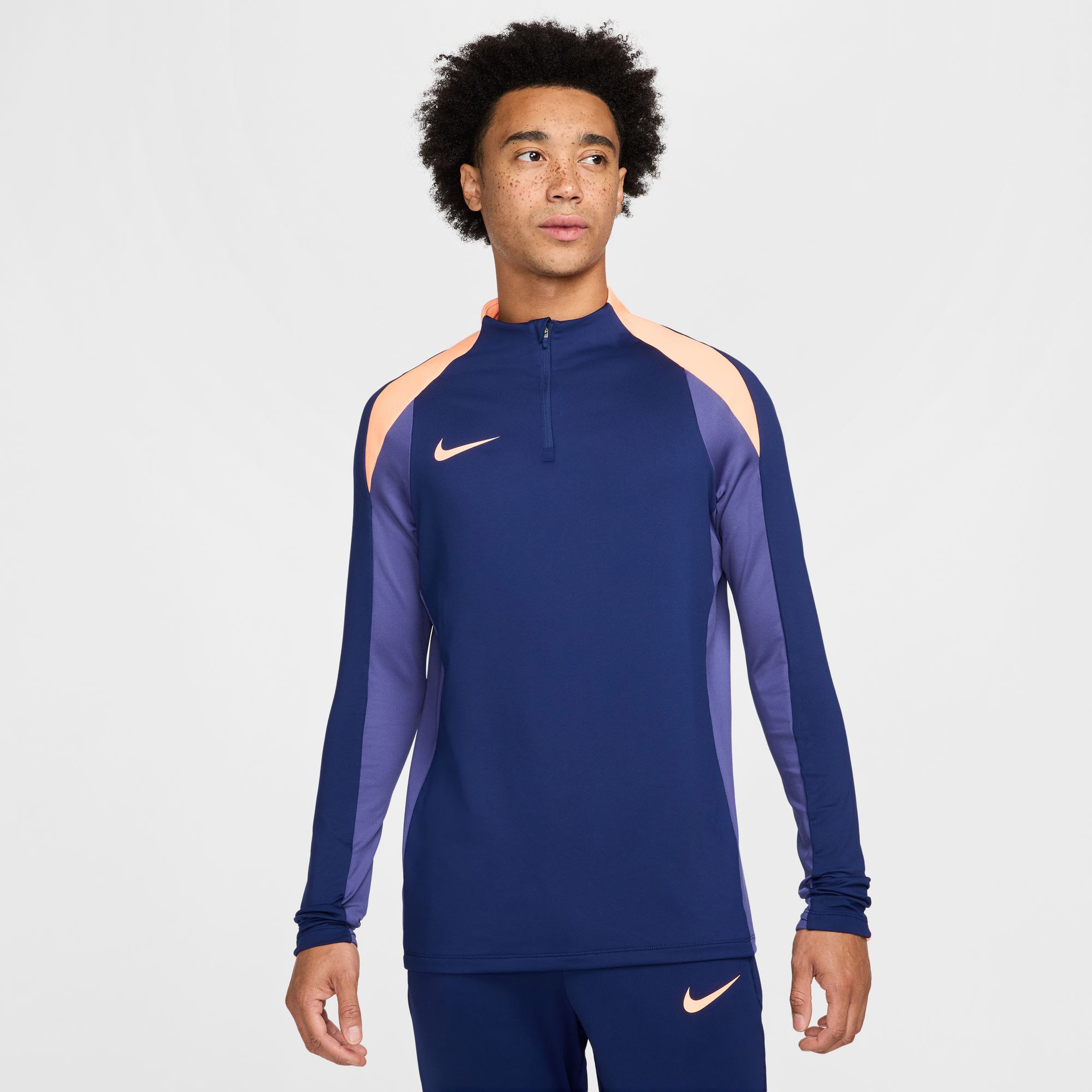 Nike Strike Erkek Lacivert Sweatshirt