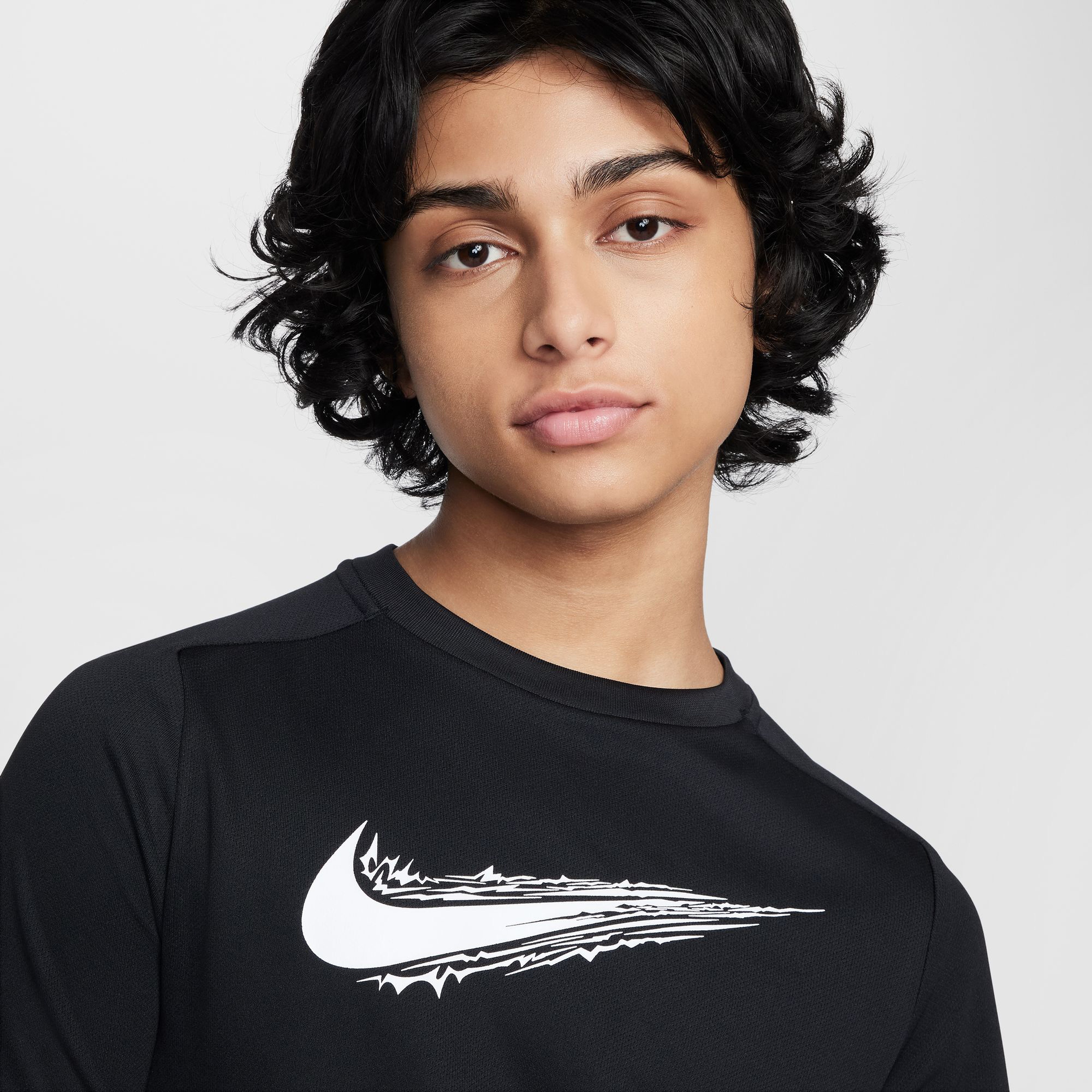 Nike Multi Çocuk Siyah Antrenman T-Shirt