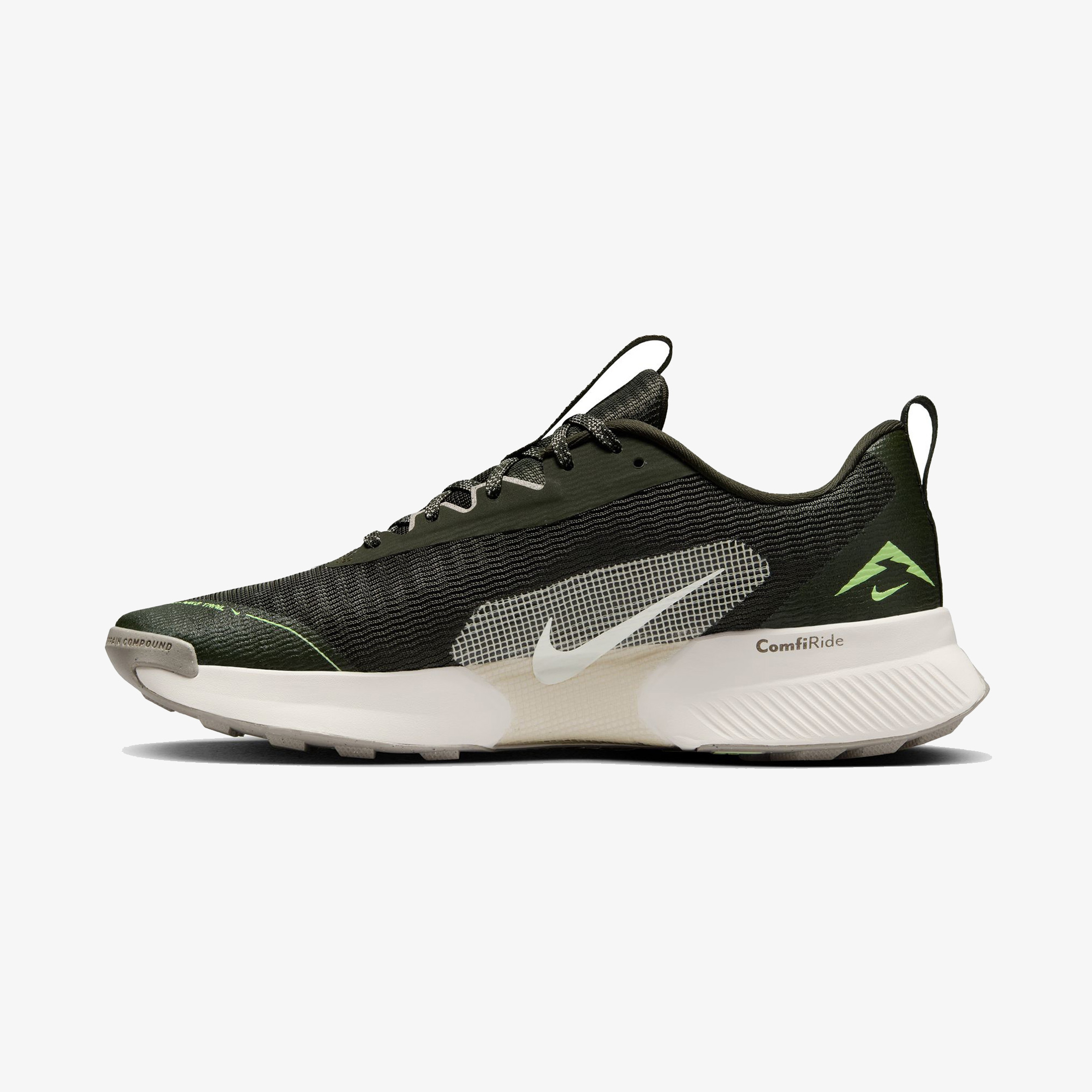 Nike Juniper Trail 3 Erkek Yeşil Koşu Ayakkabısı