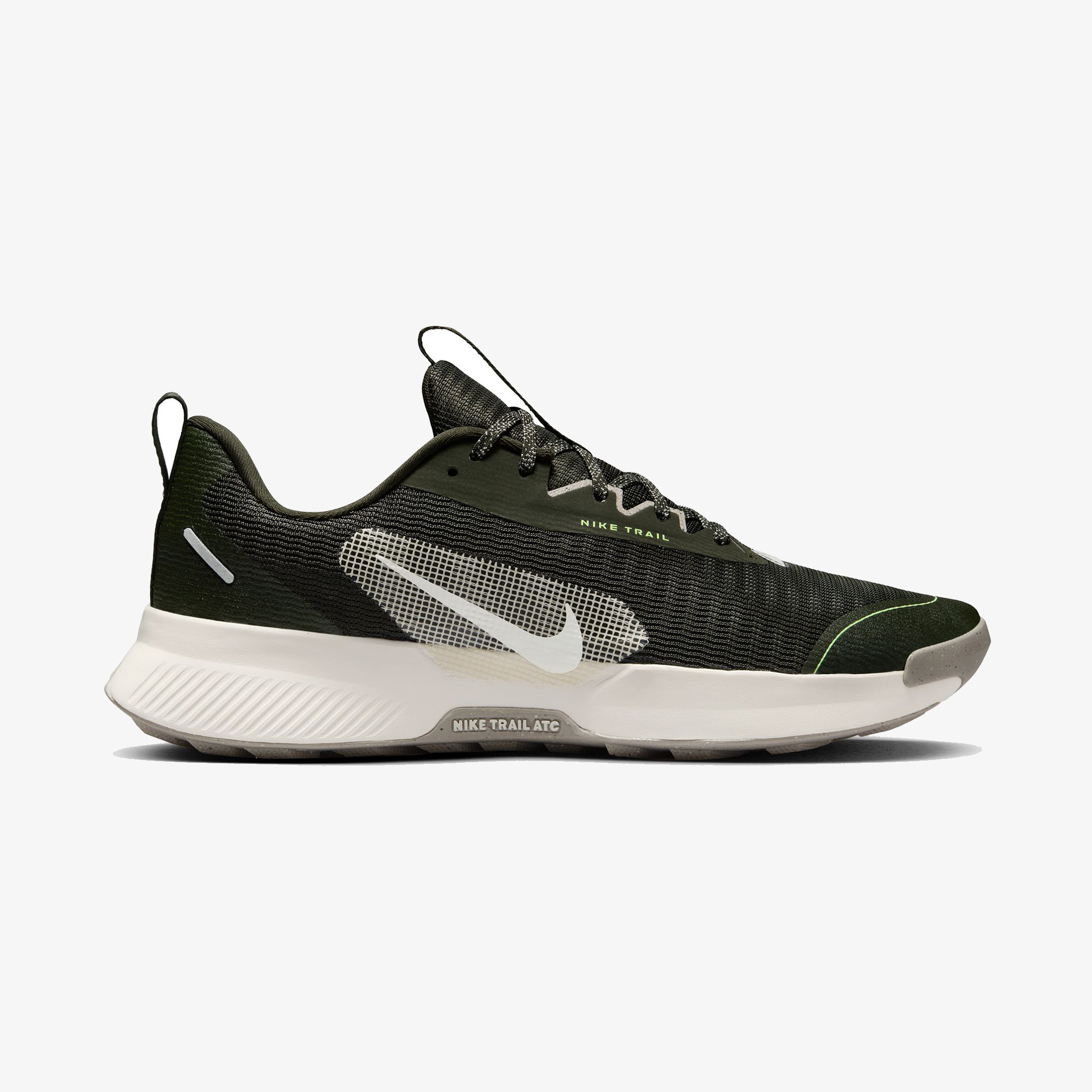 Nike Juniper Trail 3 Erkek Yeşil Koşu Ayakkabısı