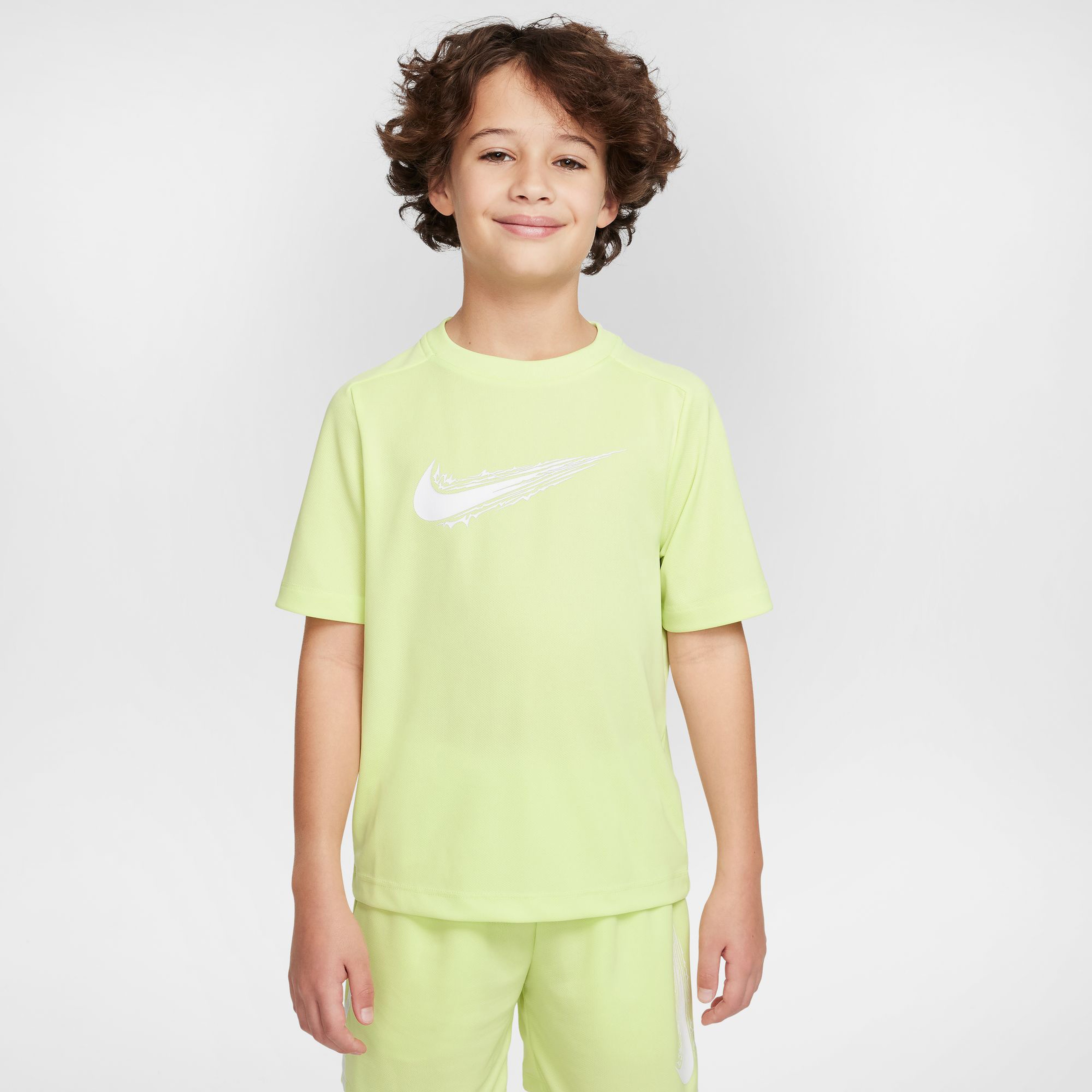 Nike Multi Çocuk Sarı Antrenman T-Shirt