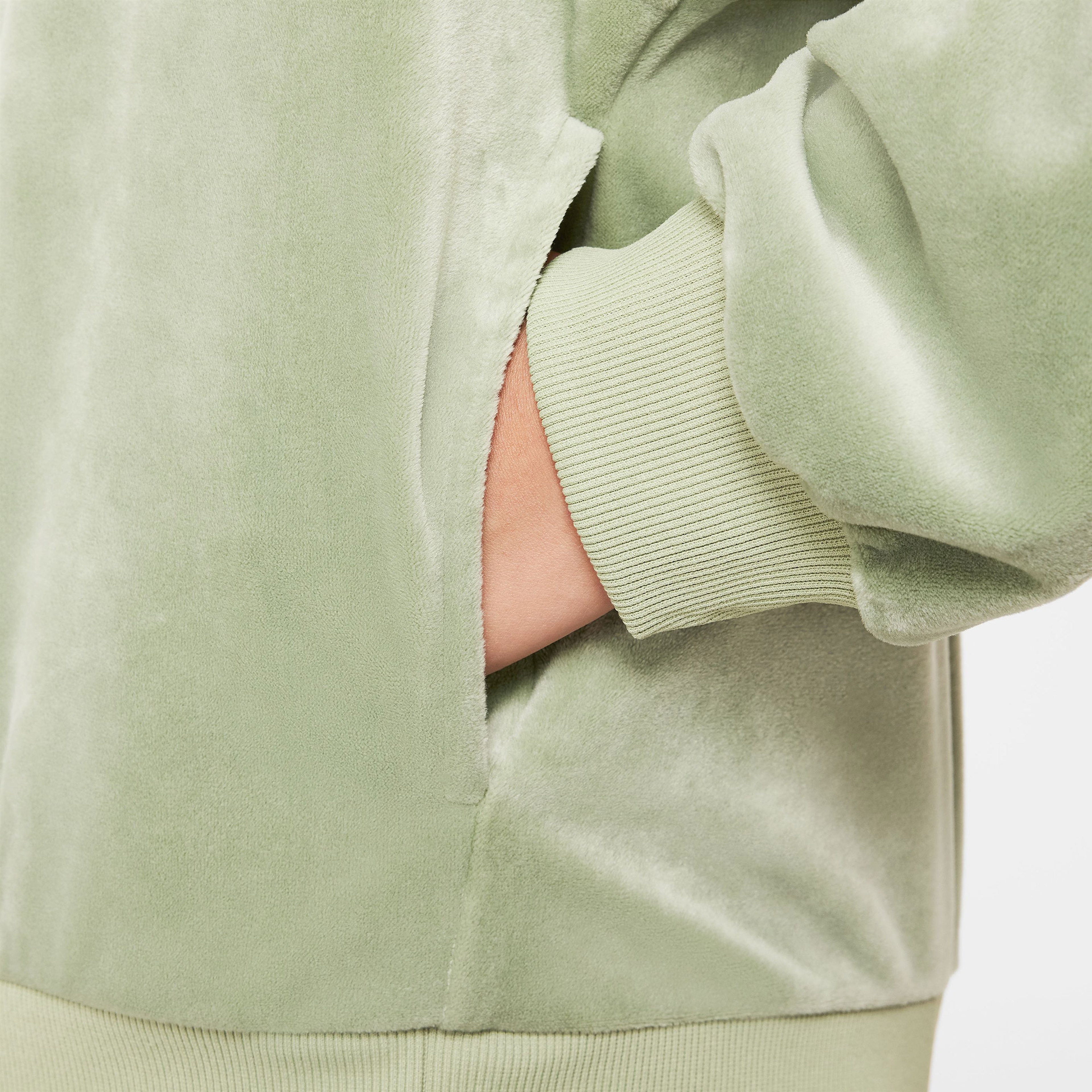 Nike Sportswear Çocuk Yeşil Kapüşonlu Sweatshirt