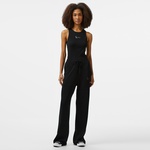 Karl Kani Small Signature Knit Wide Leg Kadın Siyah Eşofman Altı