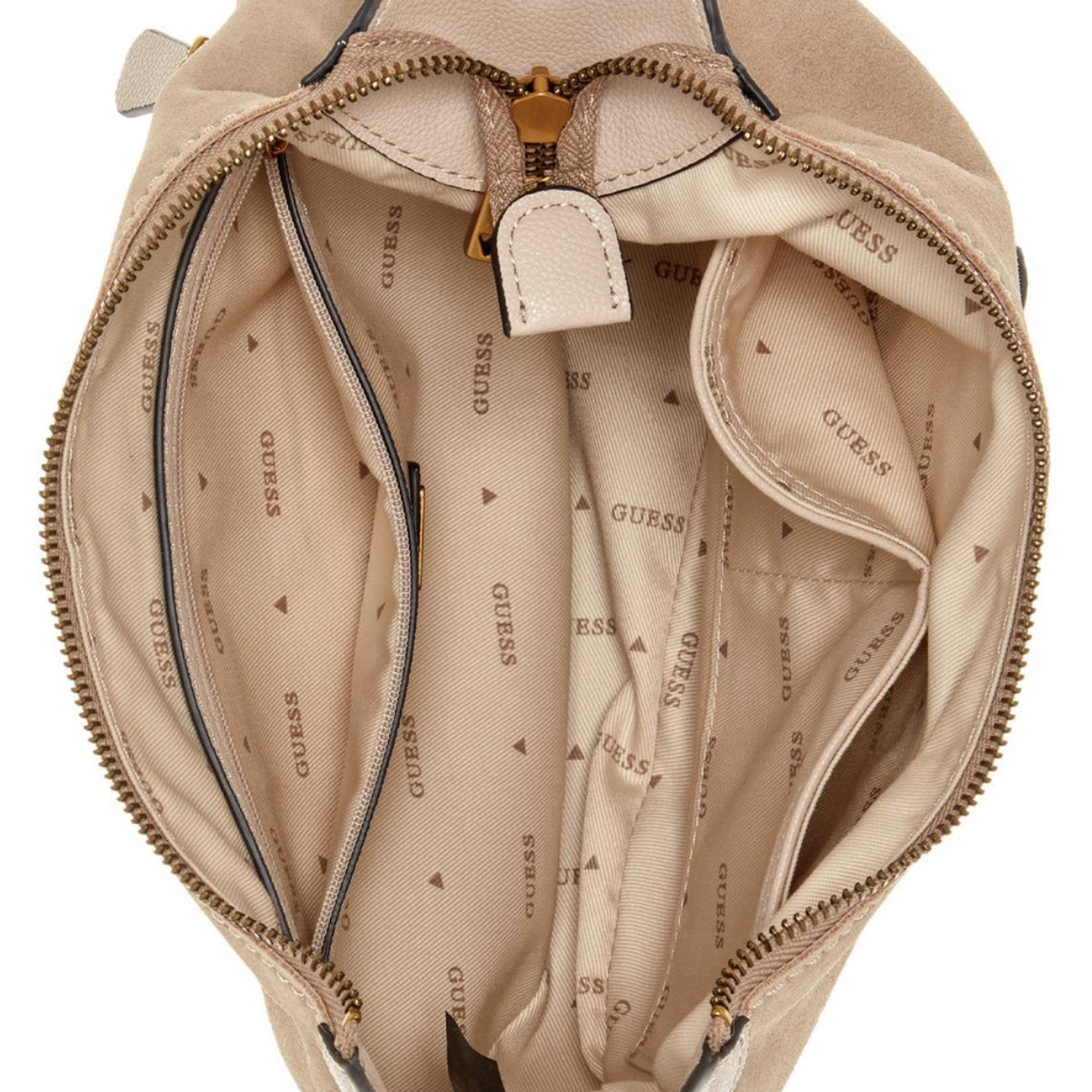 Guess Malva Hobo Kadın Kahverengi Omuz Çantası