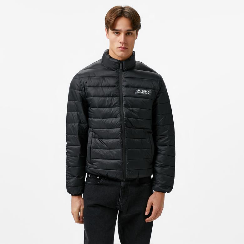 Karl Kani Sport Patch Light Puffer Erkek Siyah Ceket