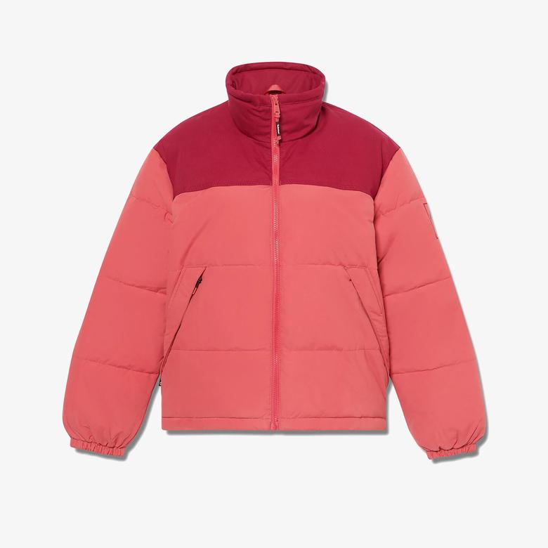Timberland Welch Mountain Synthetic Insulated Puffer Kadın Bordo Ceket