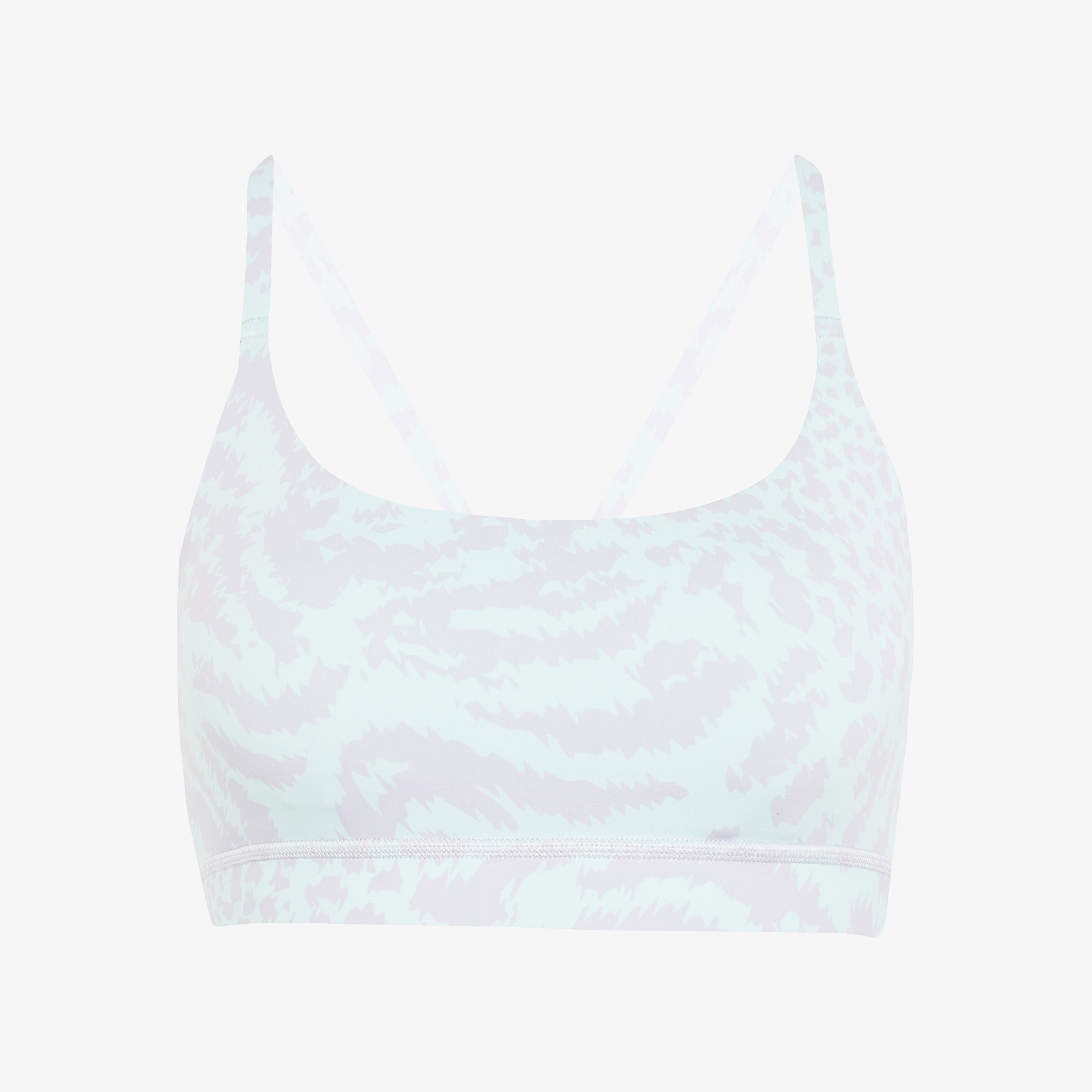 adidas Alle Ls Aop B Kadın Turkuaz Bra