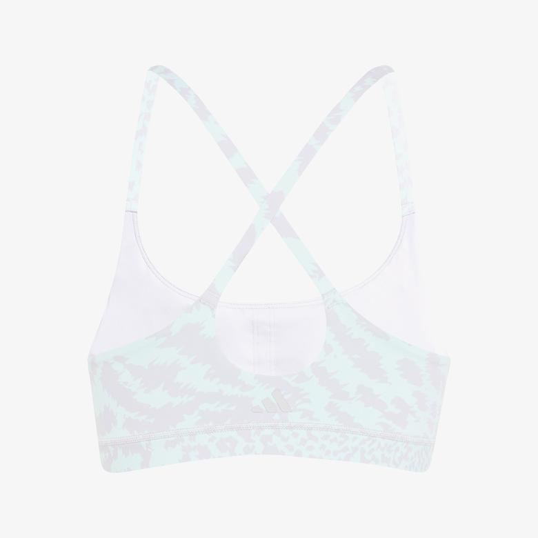 adidas Alle Ls Aop B Kadın Turkuaz Bra