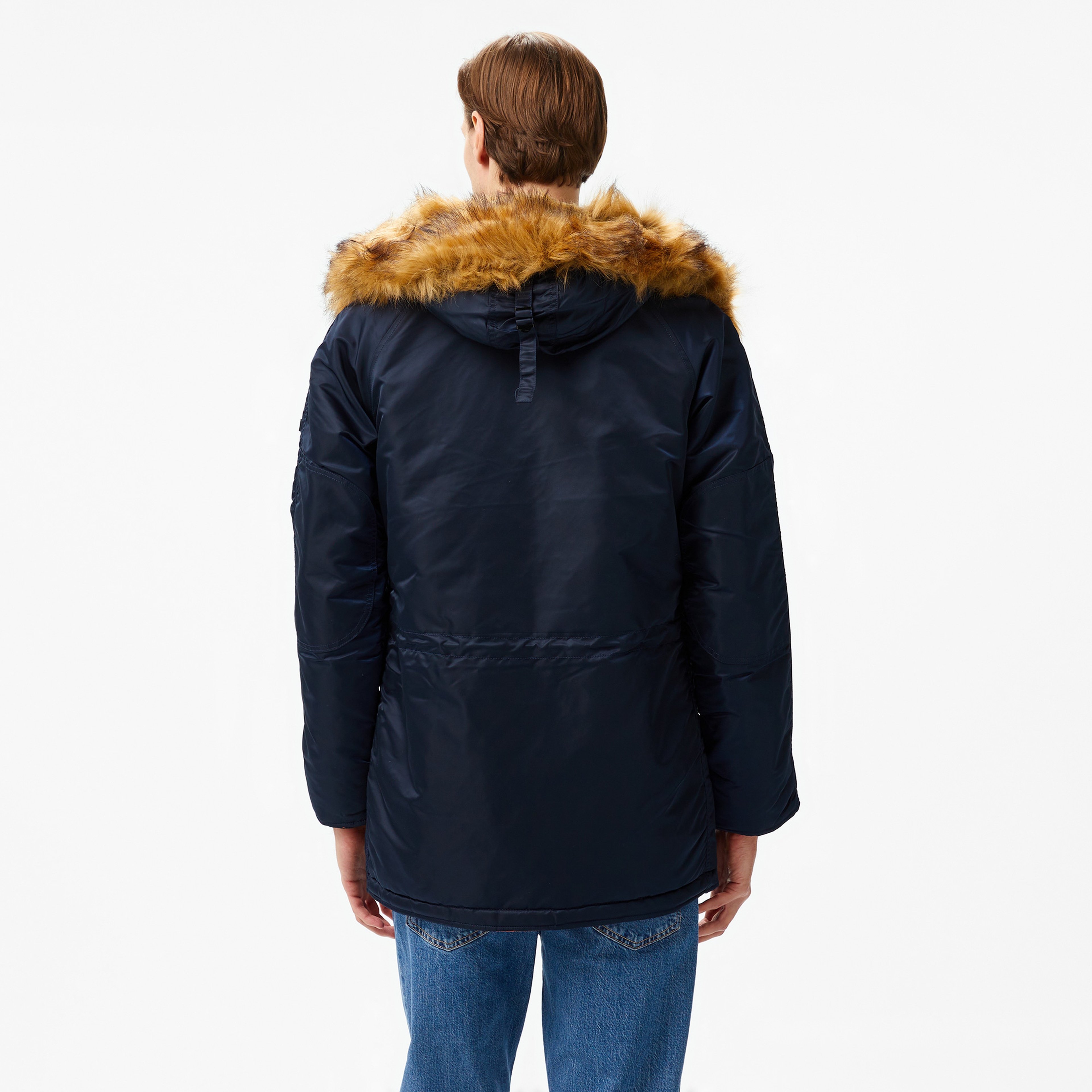 Alpha Industries Slim Fit N-3B Unisex Mavi Mont