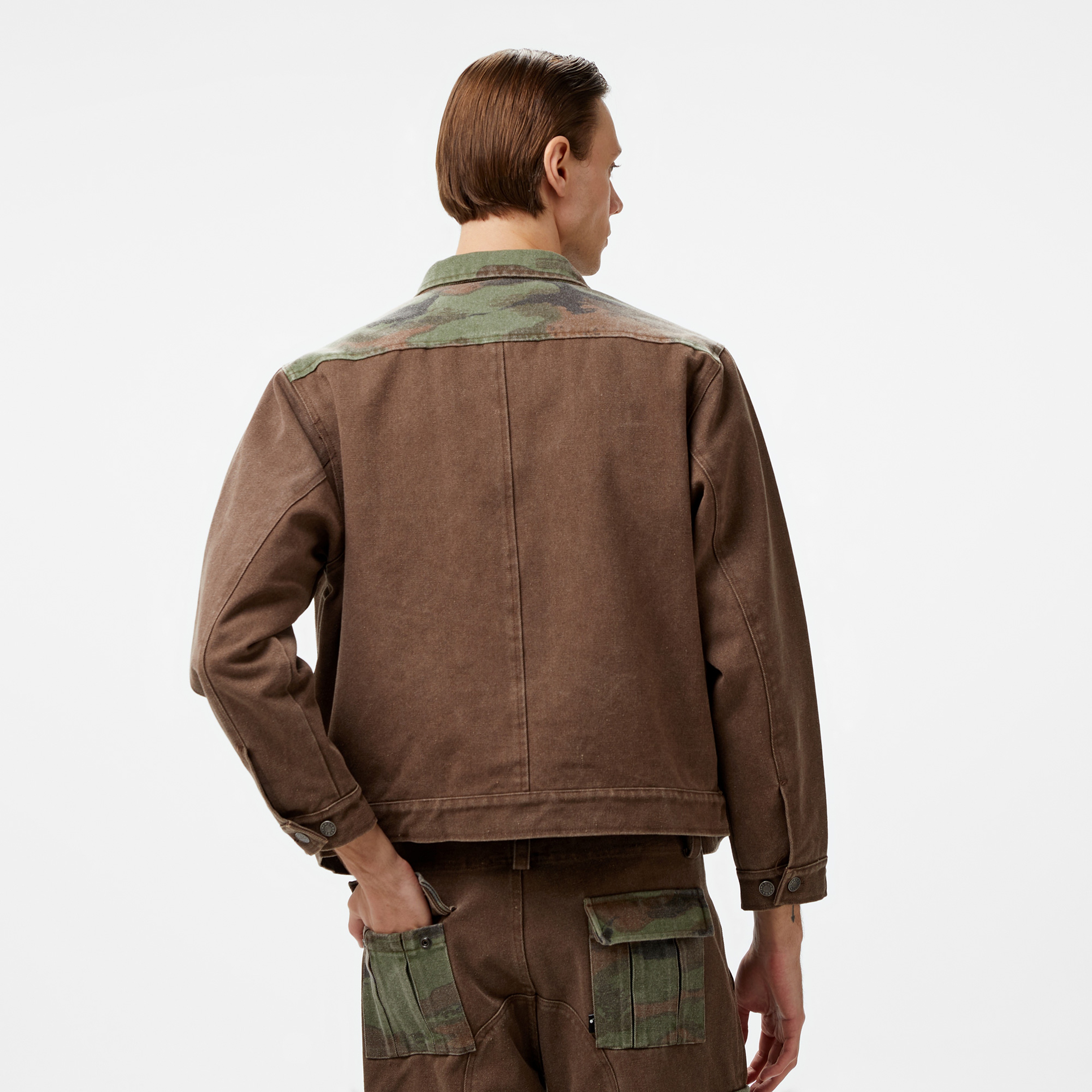 The Hundreds Camo Canvas Erkek Kahverengi Ceket