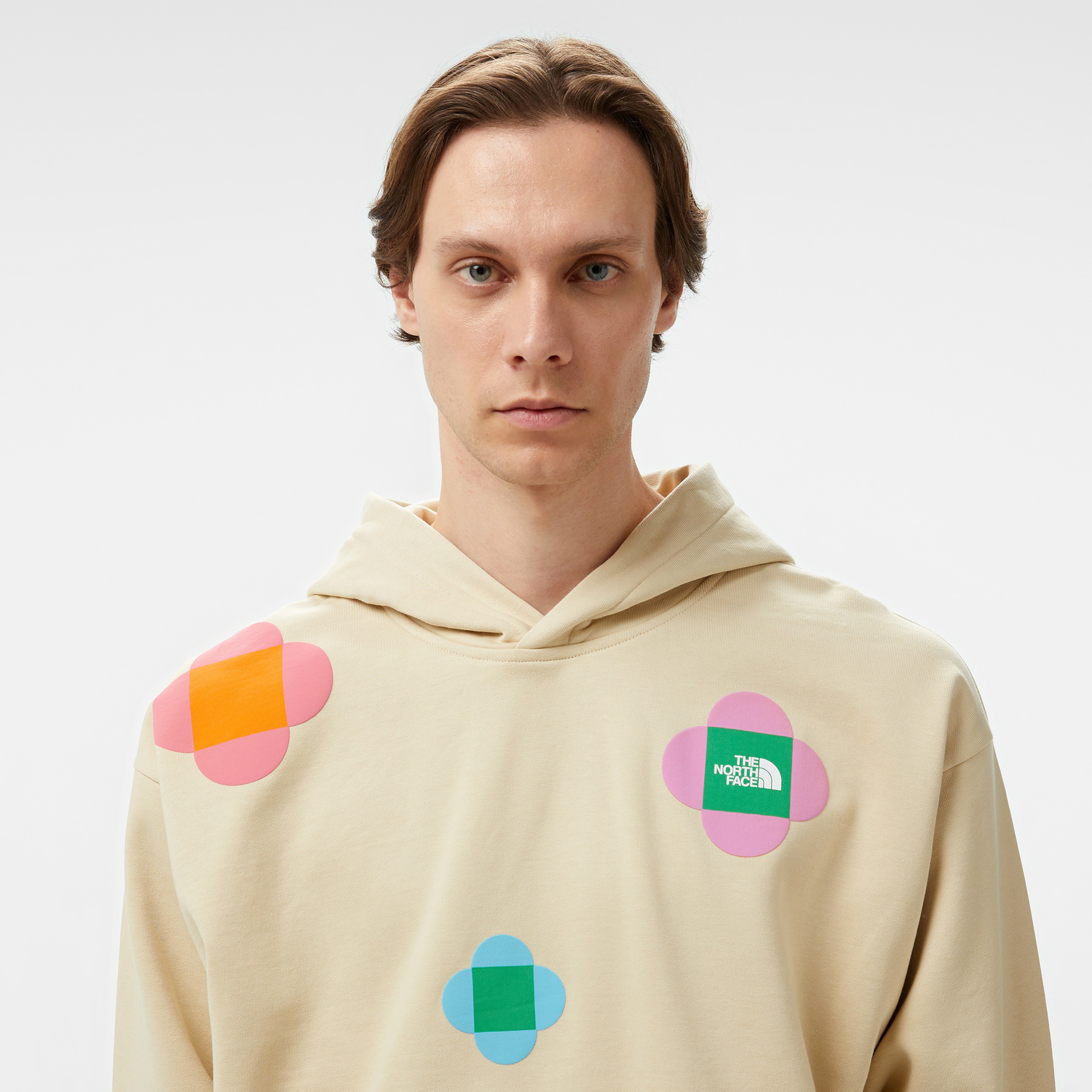 The North Face Yinka Ilori Lets BlossoTogeth Erkek Kahverengi Sweatshirt