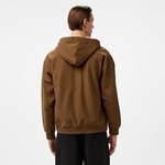HUF Outlines Heavy Weight F/Z Fleece Erkek Kahverengi Sweatshirt