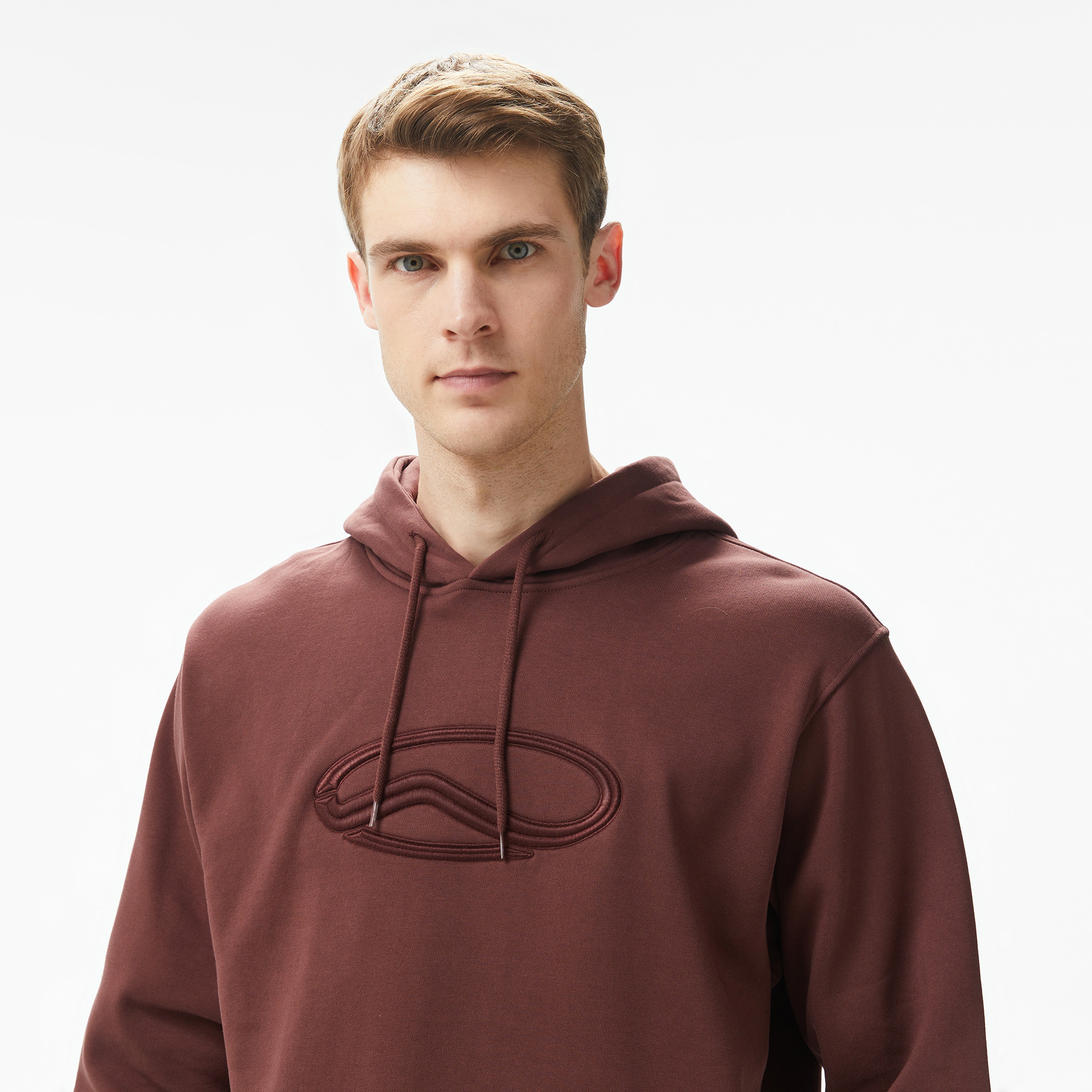 Vans Vans Oval Loose Fleece Po Erkek Kahverengi Sweatshirt