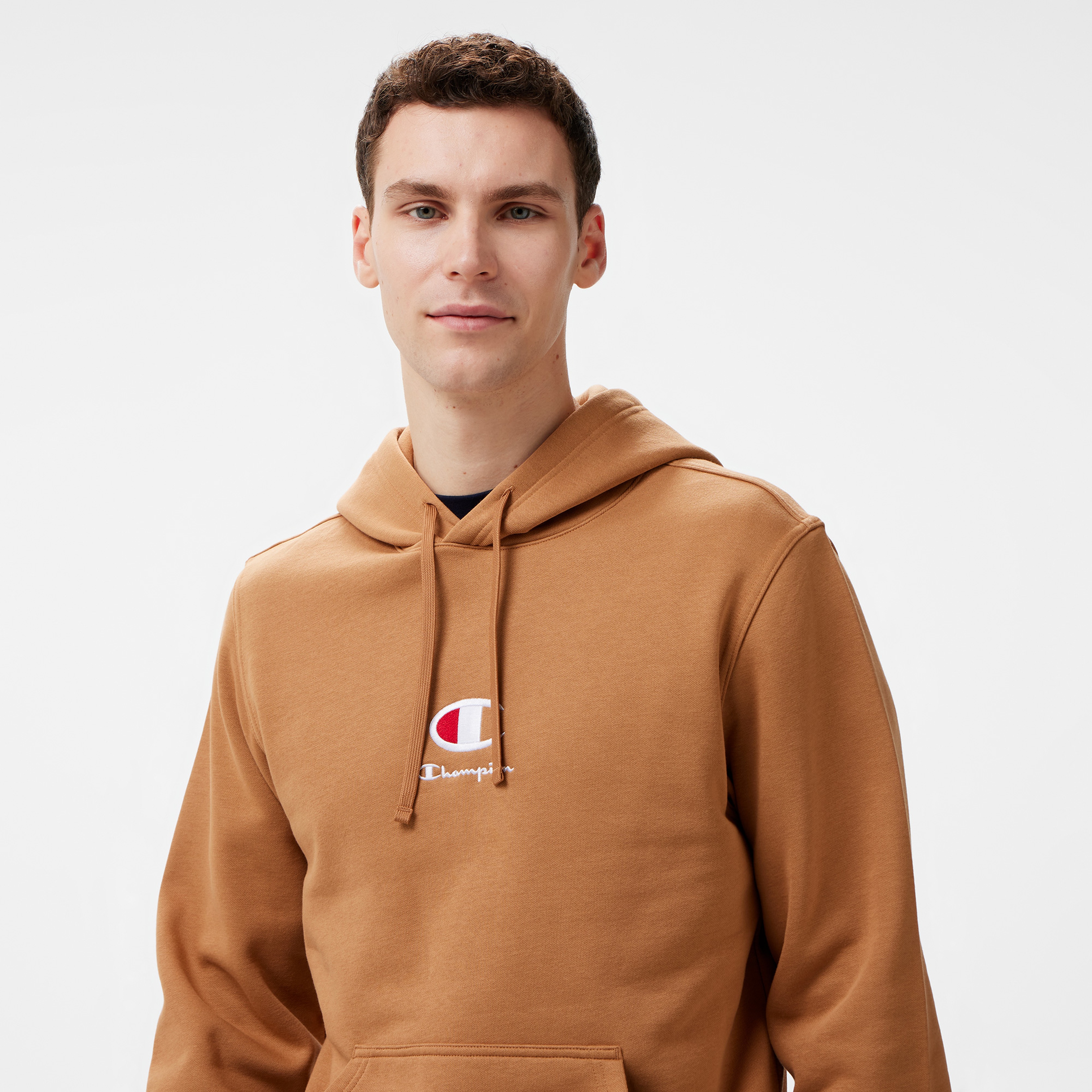 Champion Erkek Kahverengi Sweatshirt