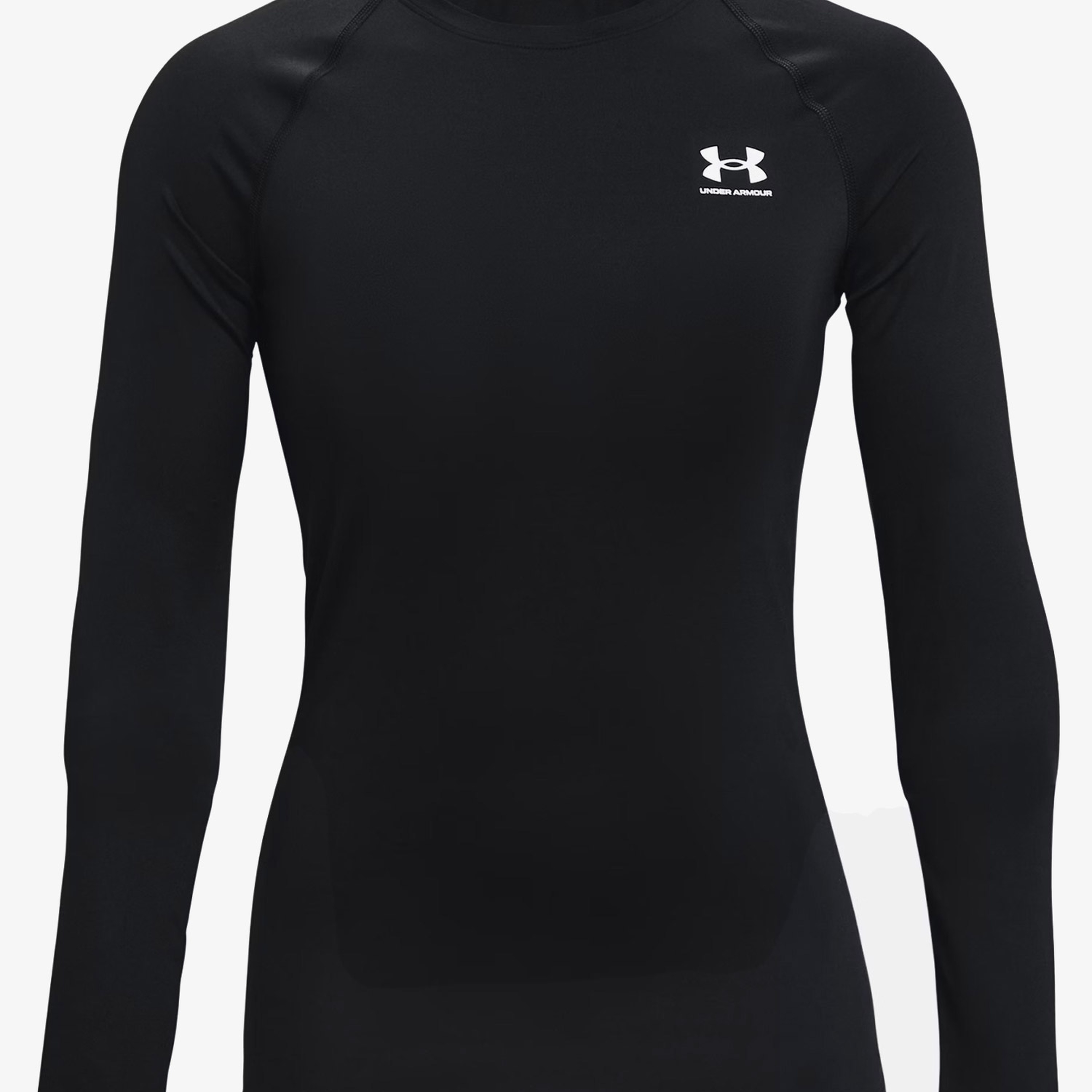 Under Armour Heat Gear Authentics Comp Kadın Siyah Uzun Kollu Antrenman İçliği