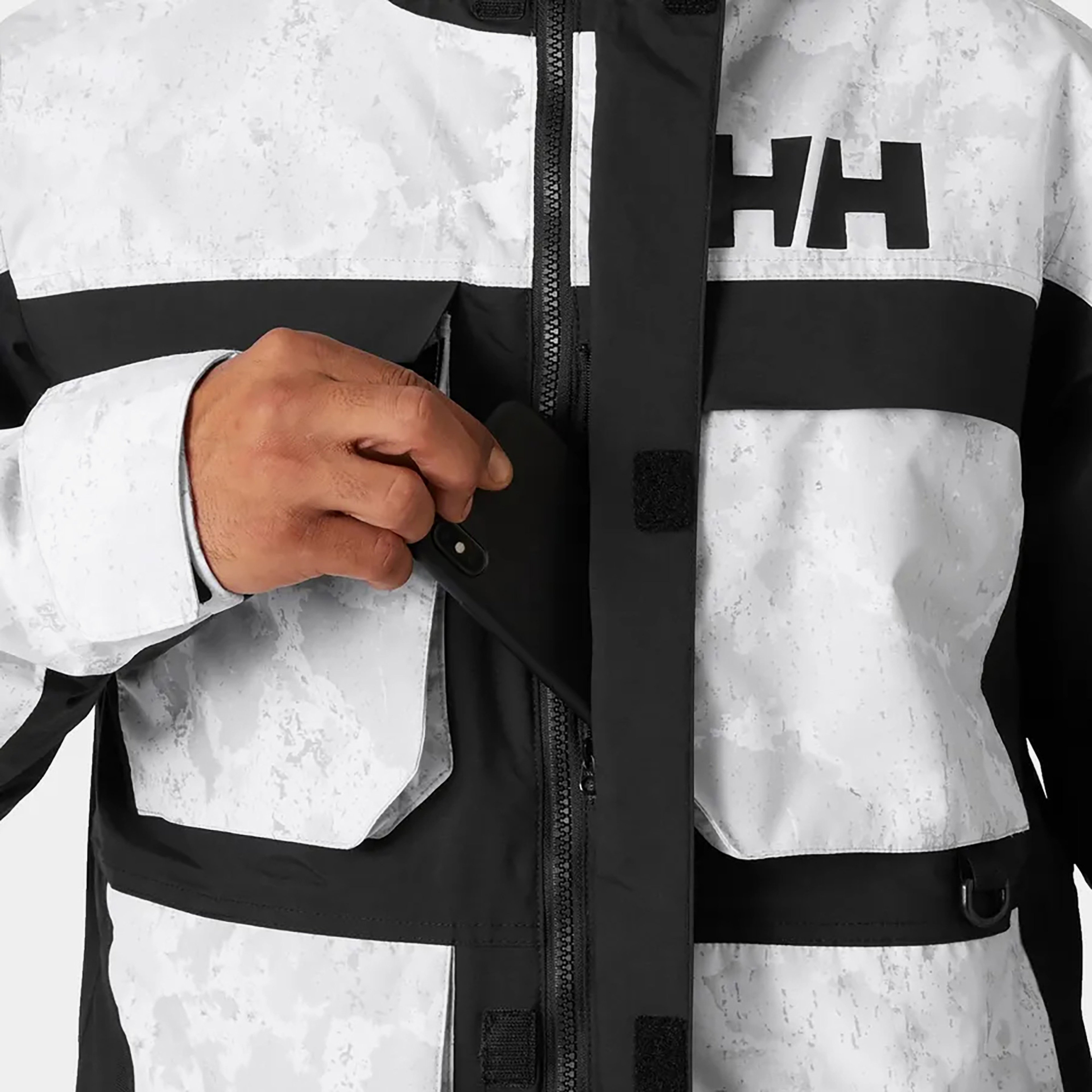 Helly Hansen ULLR D Heritage Erkek Beyaz Kayak Montu