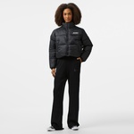 Karl Kani Sport Patch Crop Puffer Kadın Siyah Ceket