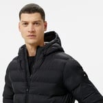 Tommy Hilfiger Mid Weight Hooded Erkek Siyah Ceket
