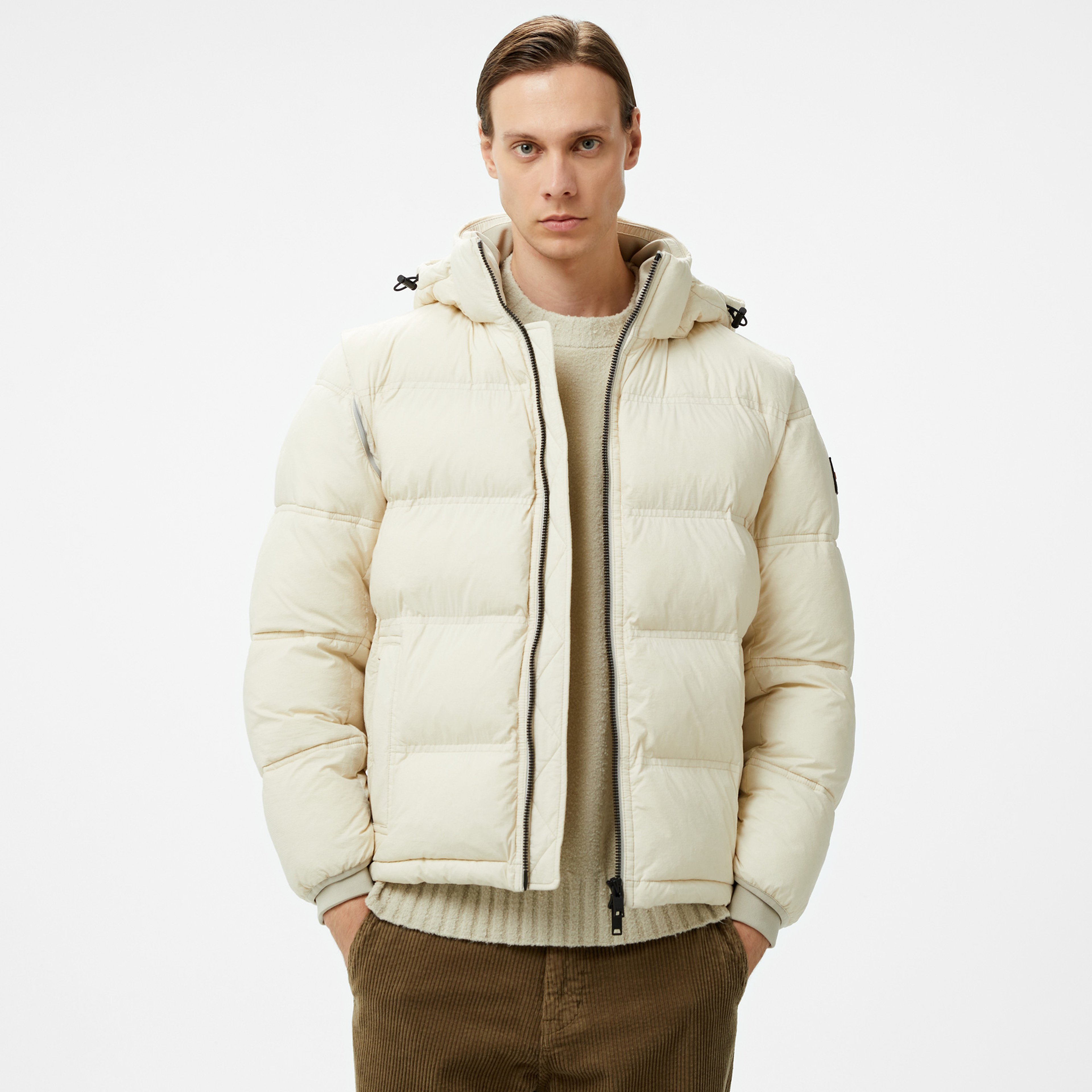 Boss Obark-D Erkek Bej Mont