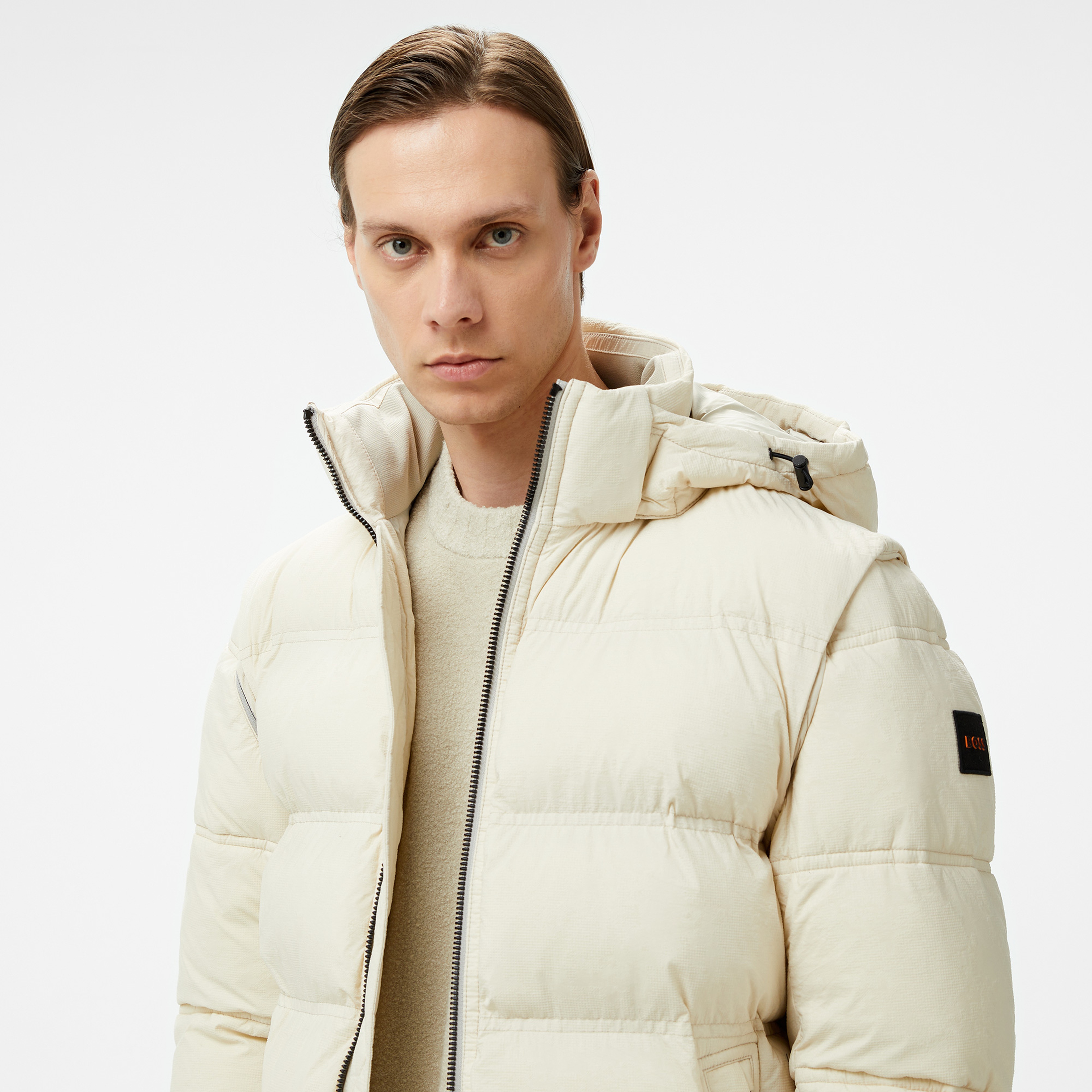 Boss Obark-D Erkek Bej Mont