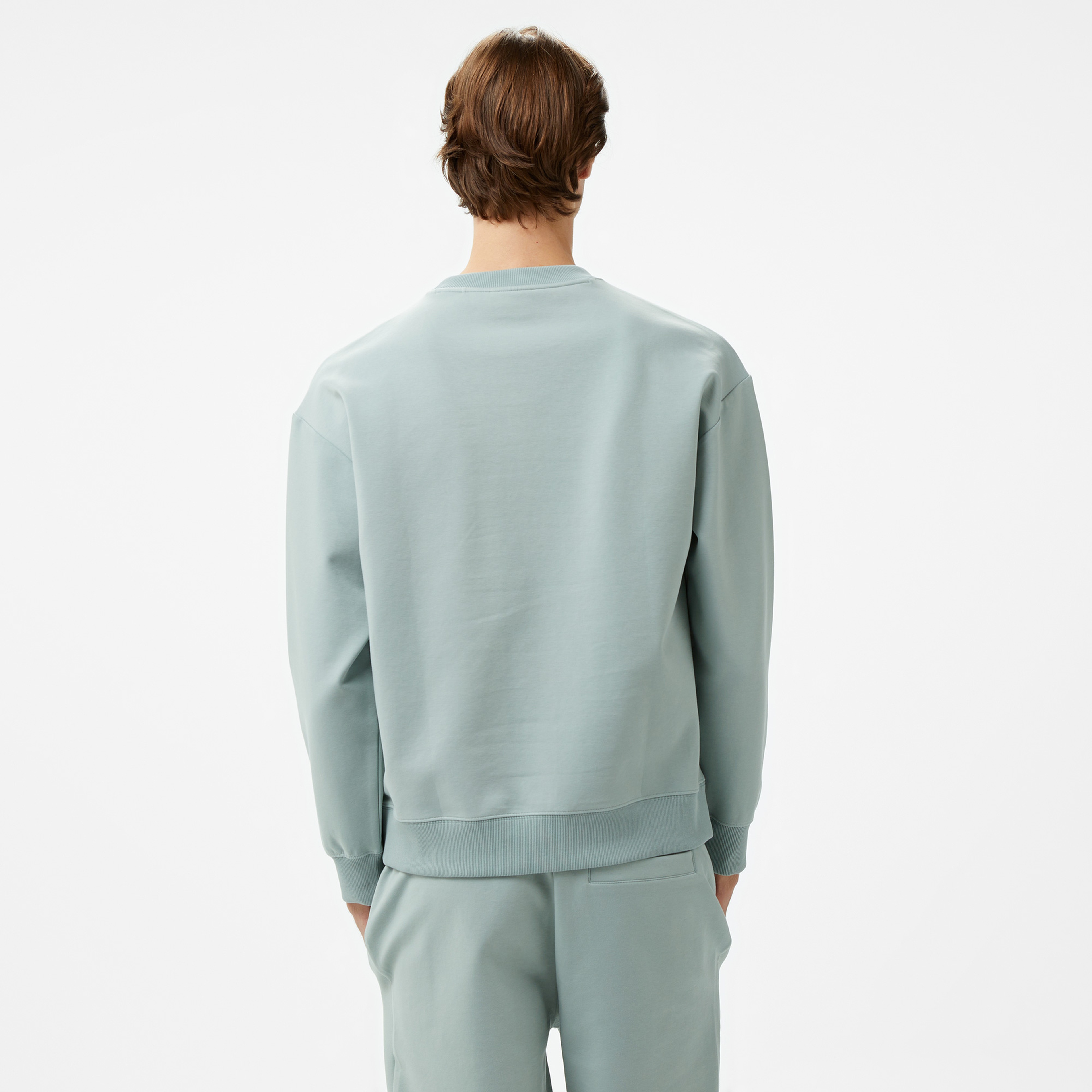 Hugo Dettil Erkek Gri Sweatshirt