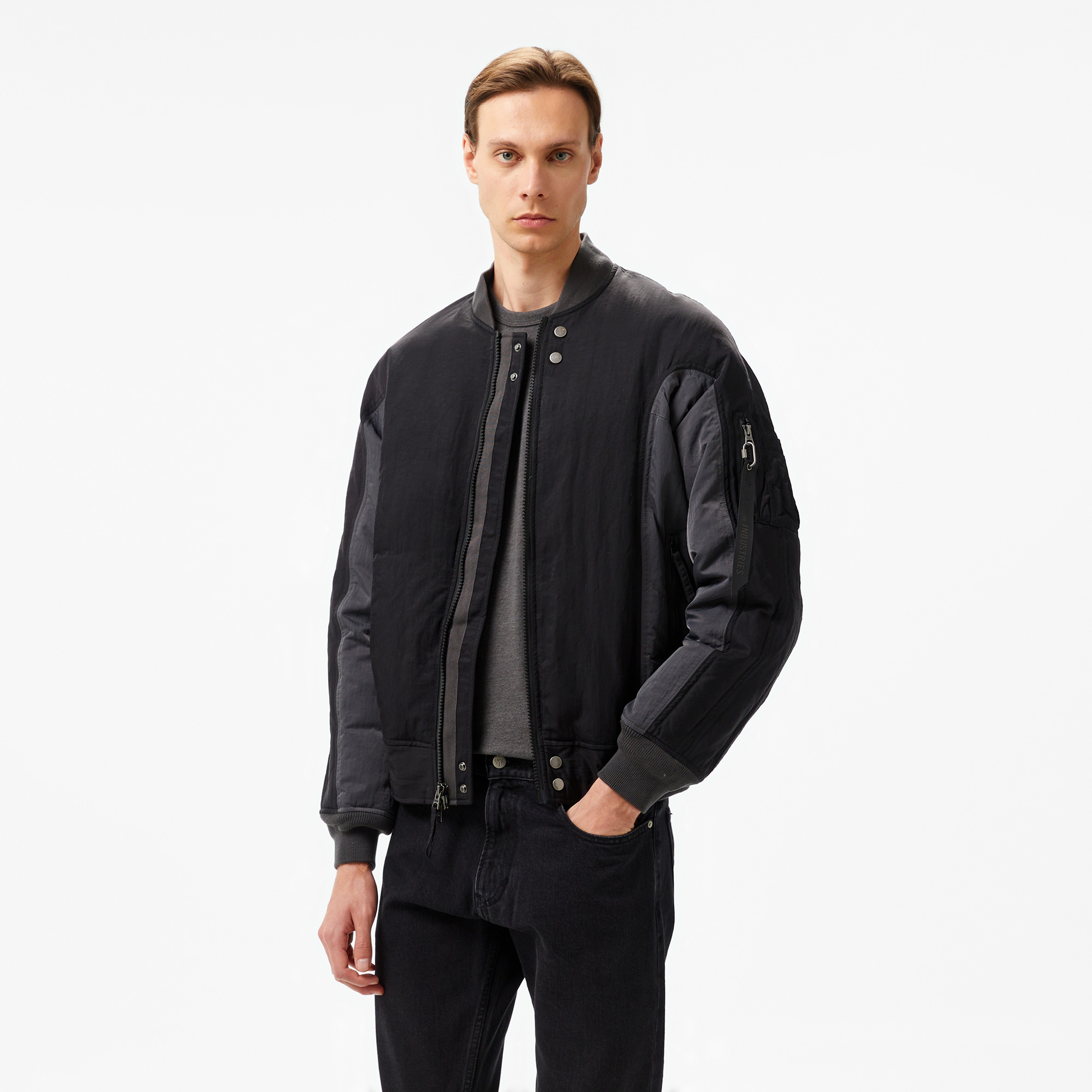 Alpha Industries Insulated Ma-1 Flight Unisex Siyah