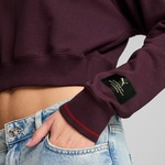 Puma Classics Relaxed Kadın Bordo Sweatshirt
