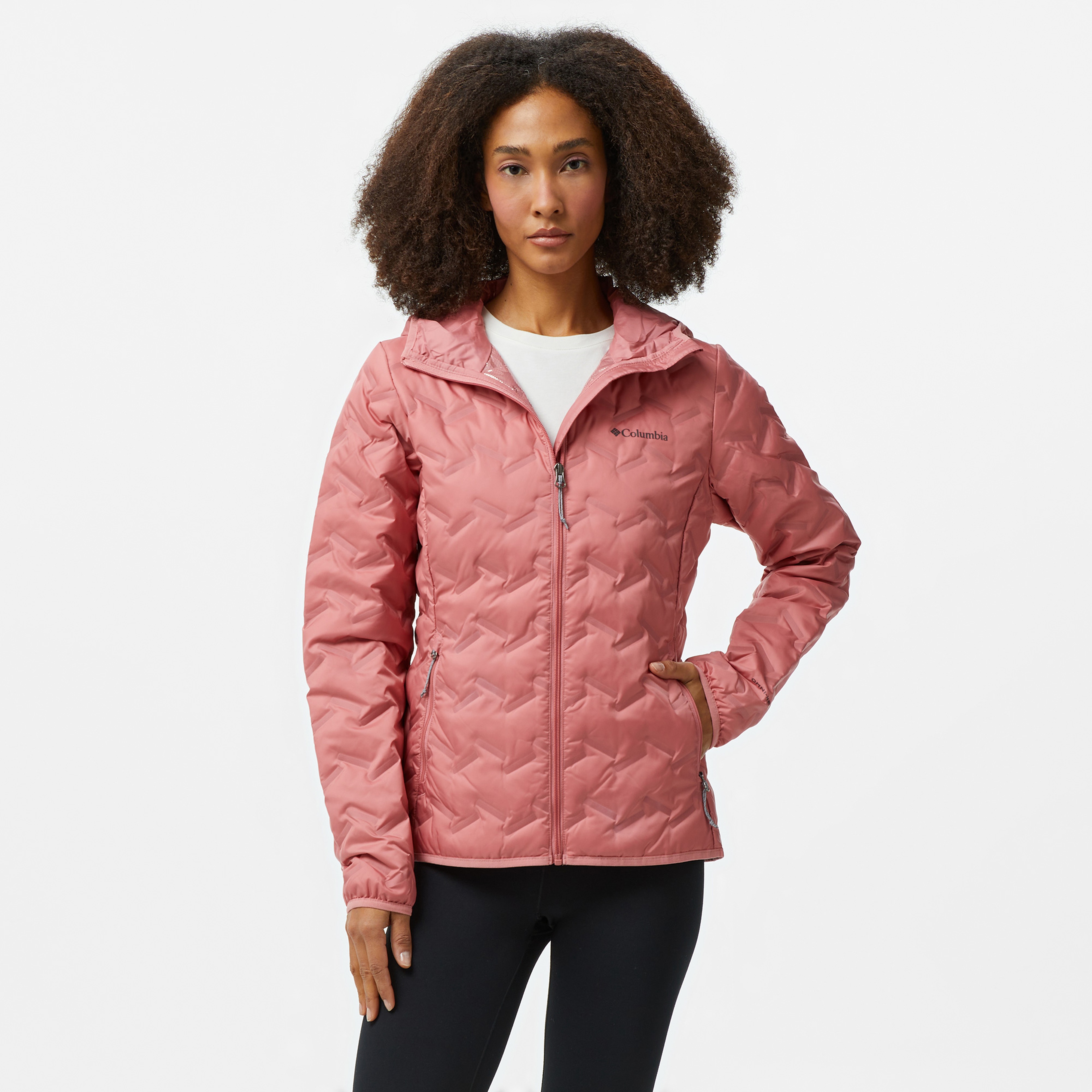Columbia Delta Ridge II Down Kadın Pembe Mont