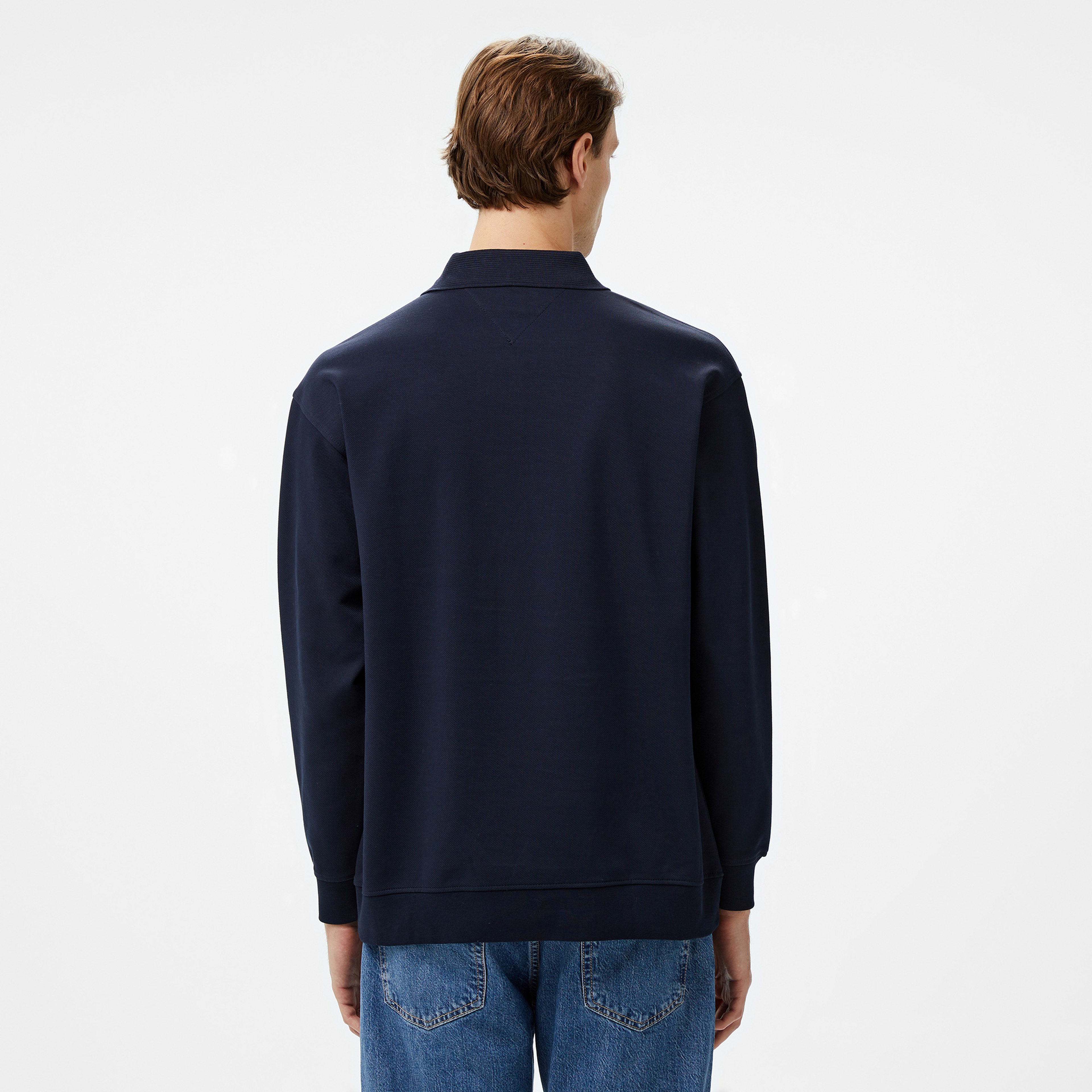 Tommy Hilfiger Nautical Arch Af Erkek Mavi Polo