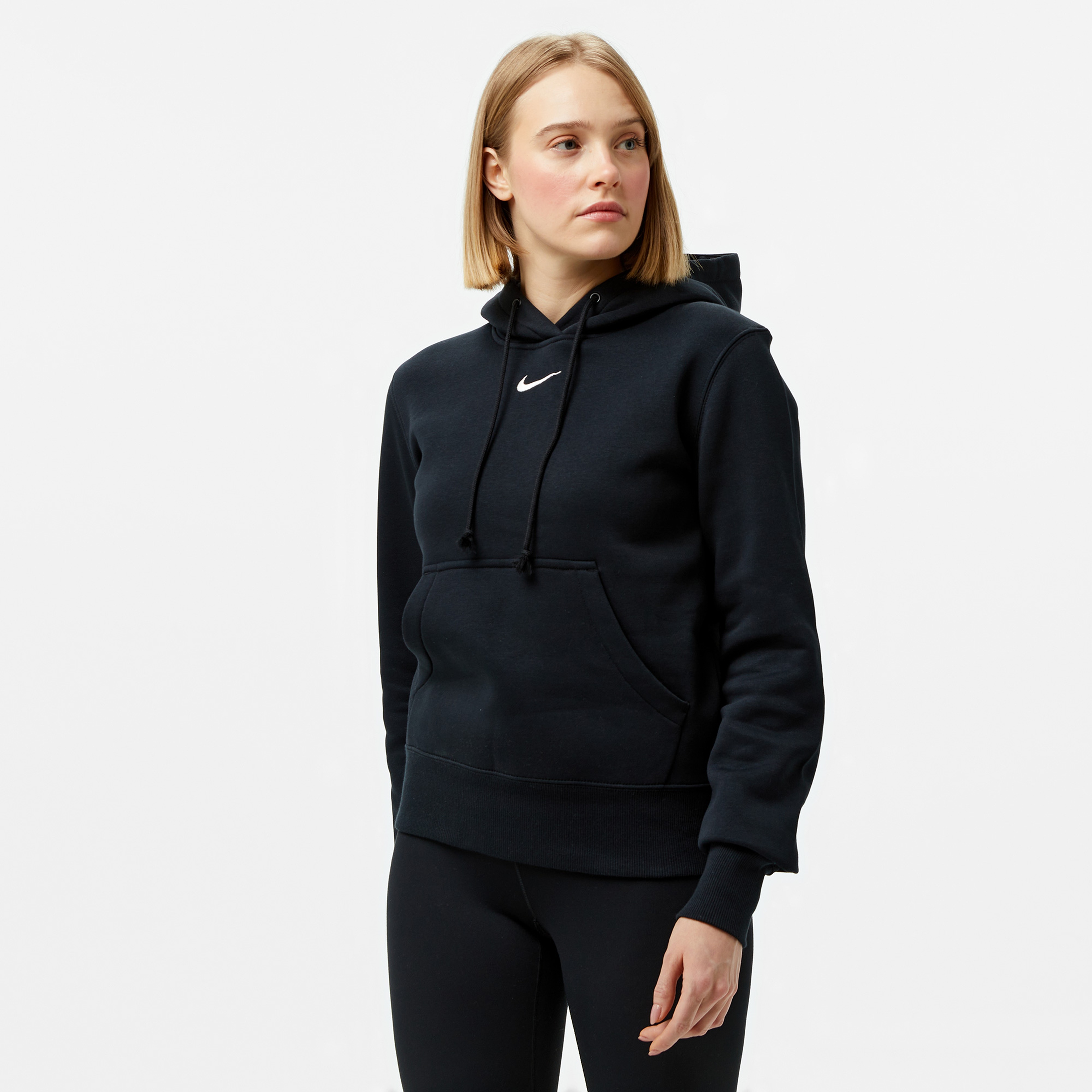 Nike Sportswear Phoenix Fleece Kadın Siyah Sweatshirt