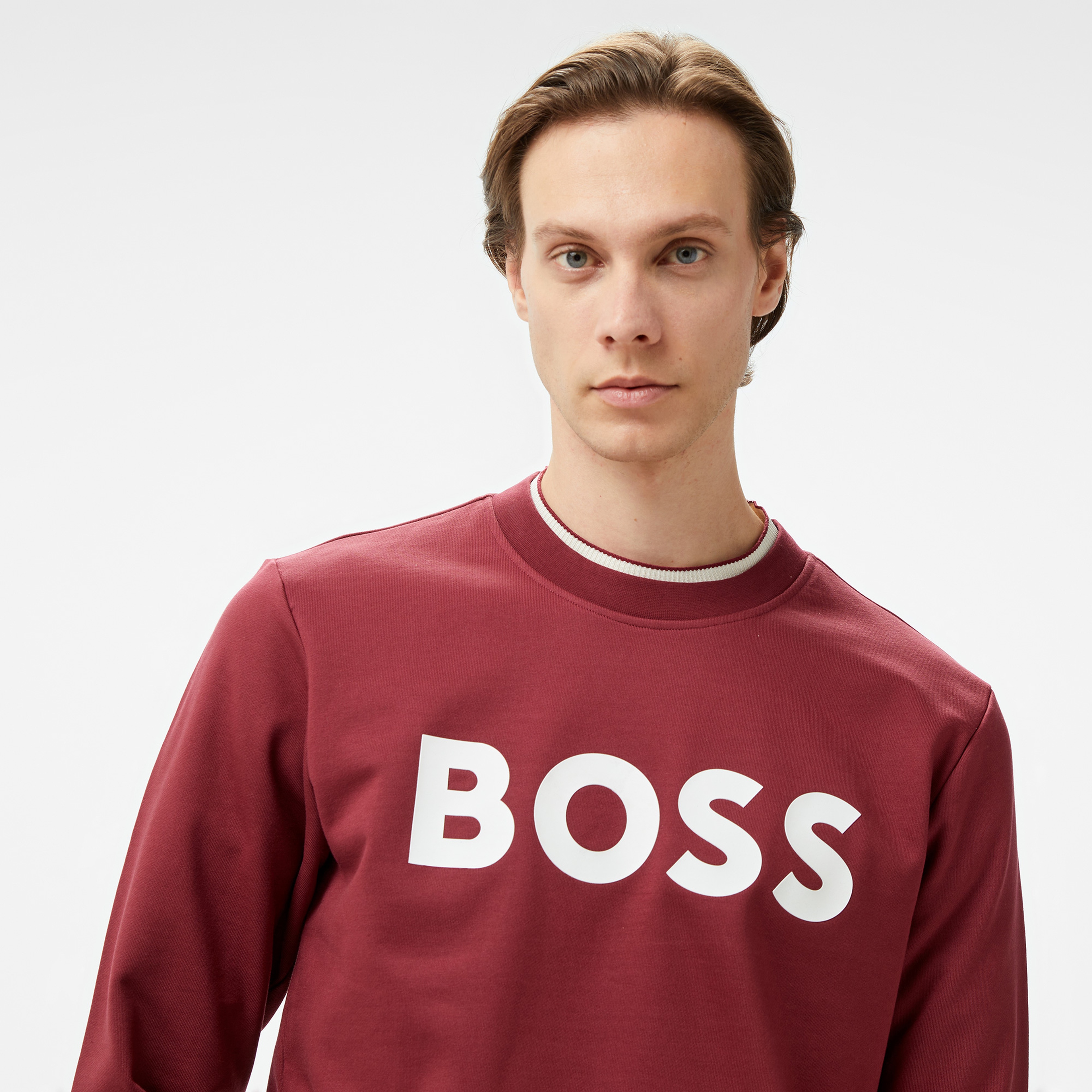 Boss Soleri 02 Erkek Kırmızı Sweatshirt