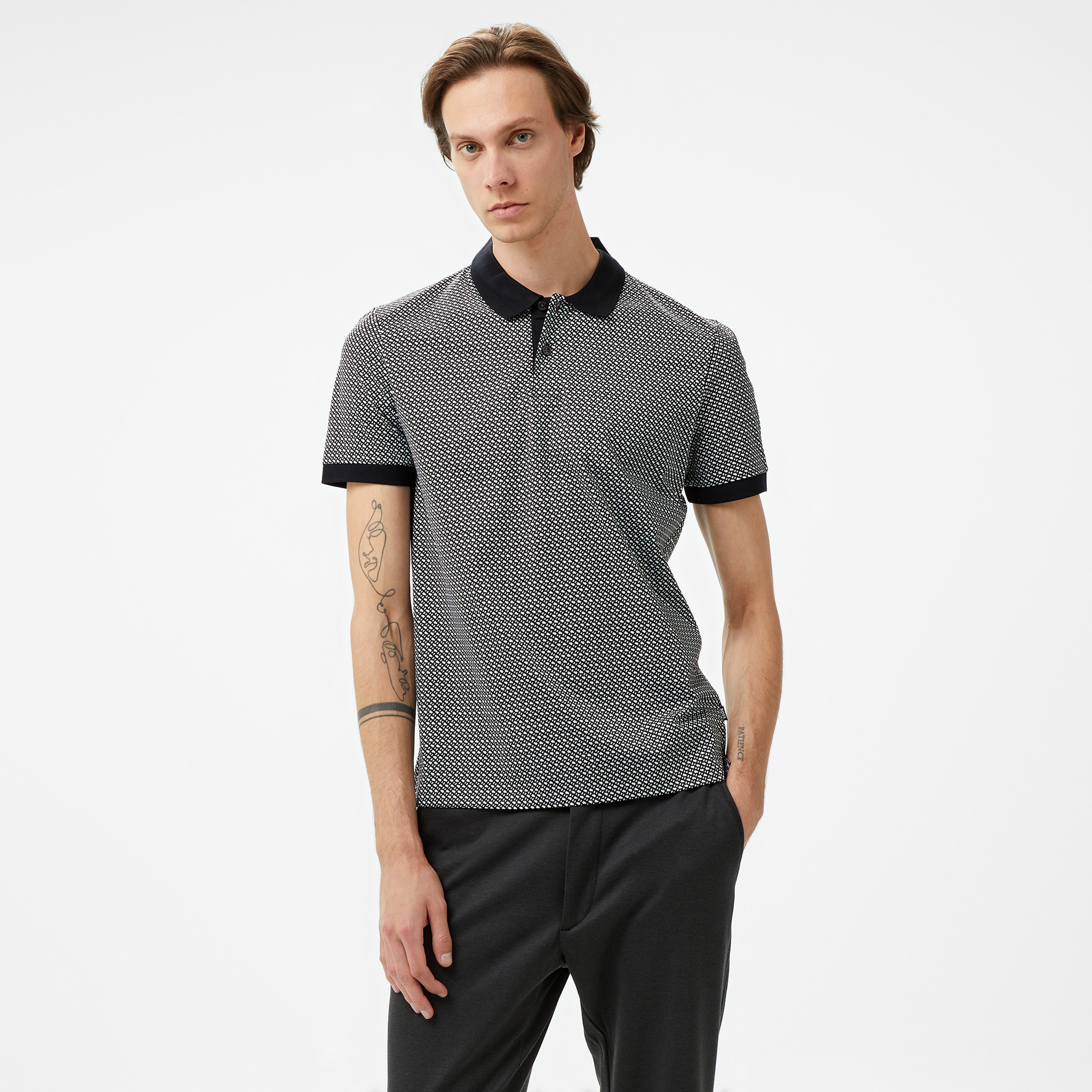 Boss H-Parlay 204 Erkek Siyah Polo