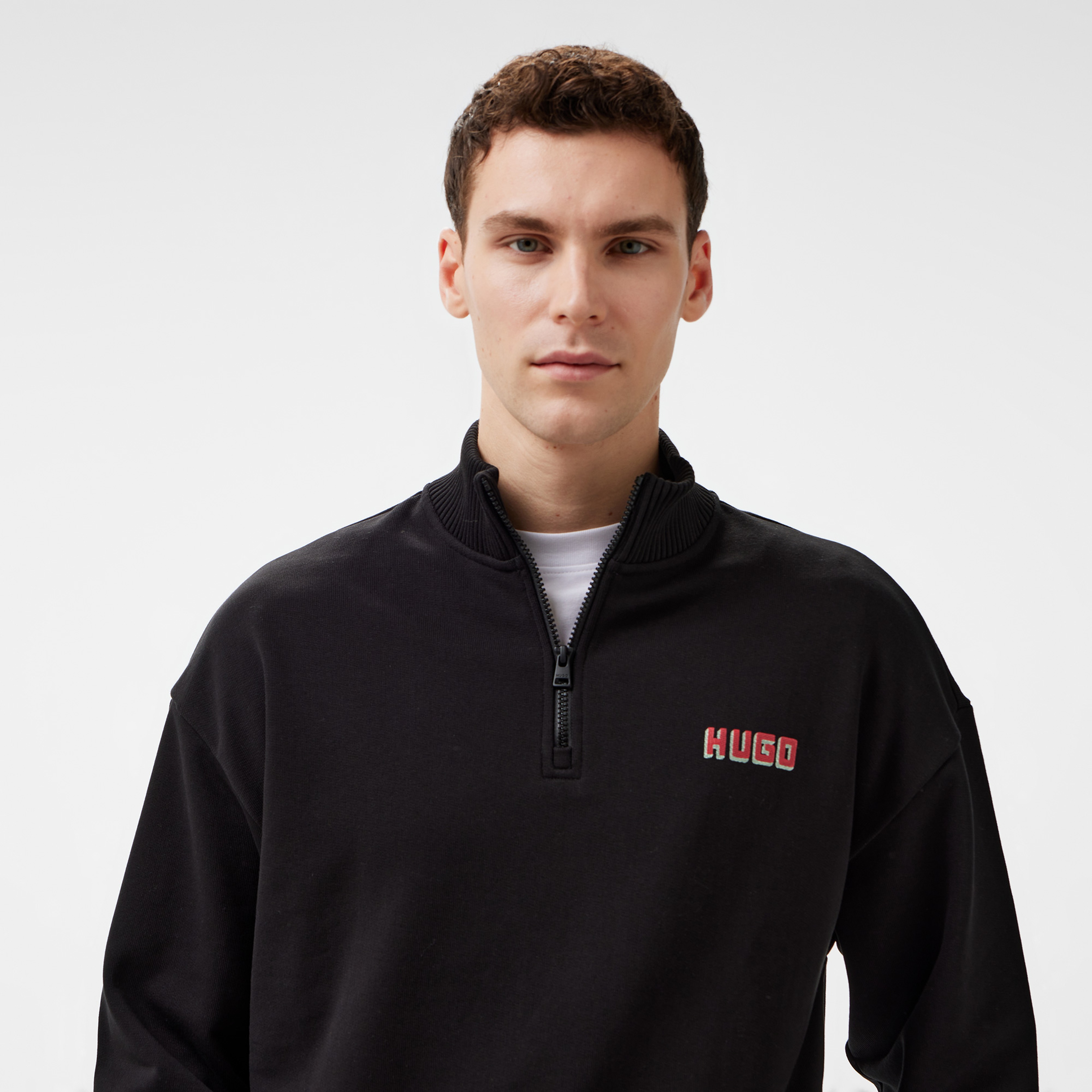Hugo Diqiele Erkek Siyah Sweatshirt