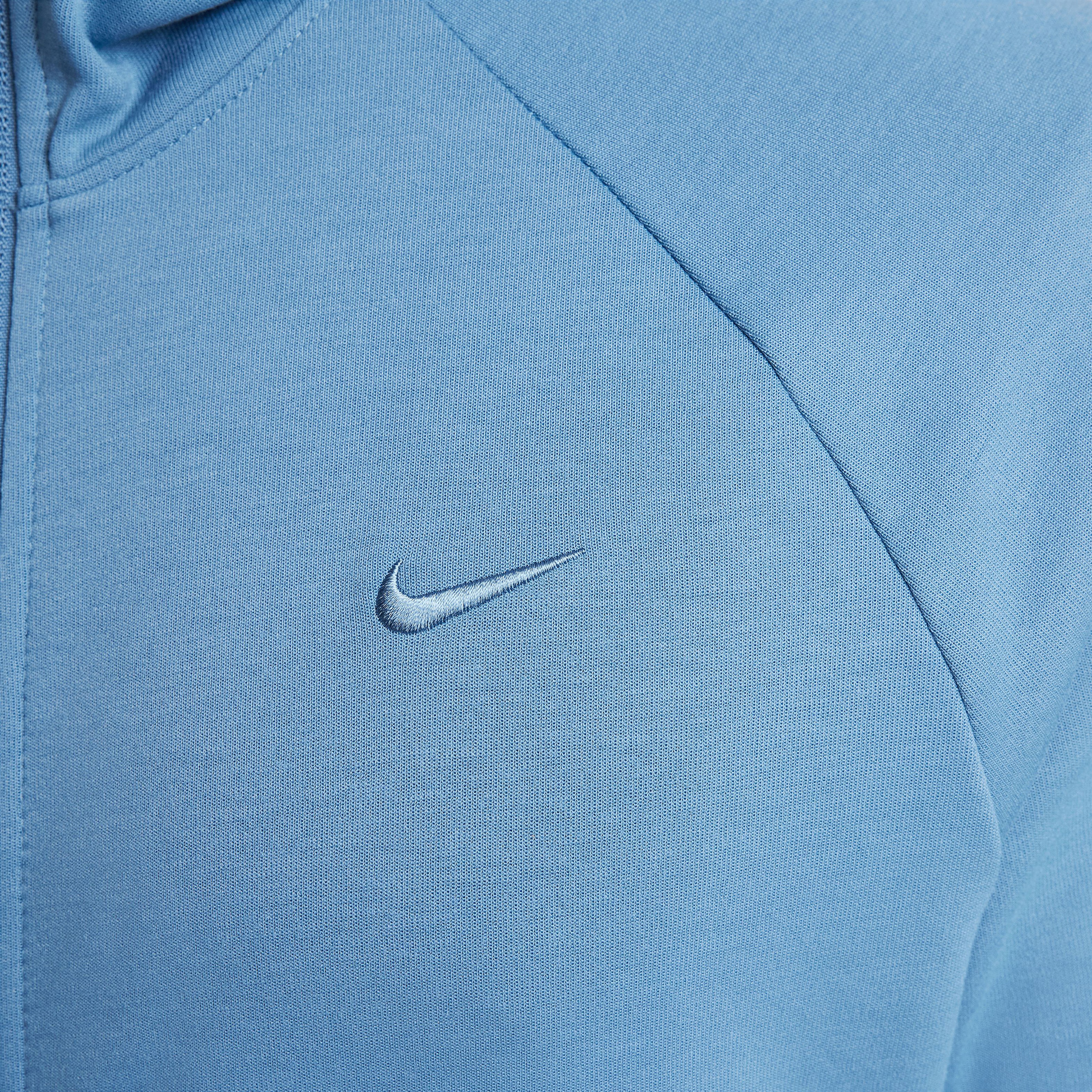 Nike Dri-Fit Primary Erkek Mavi Sweatshirt