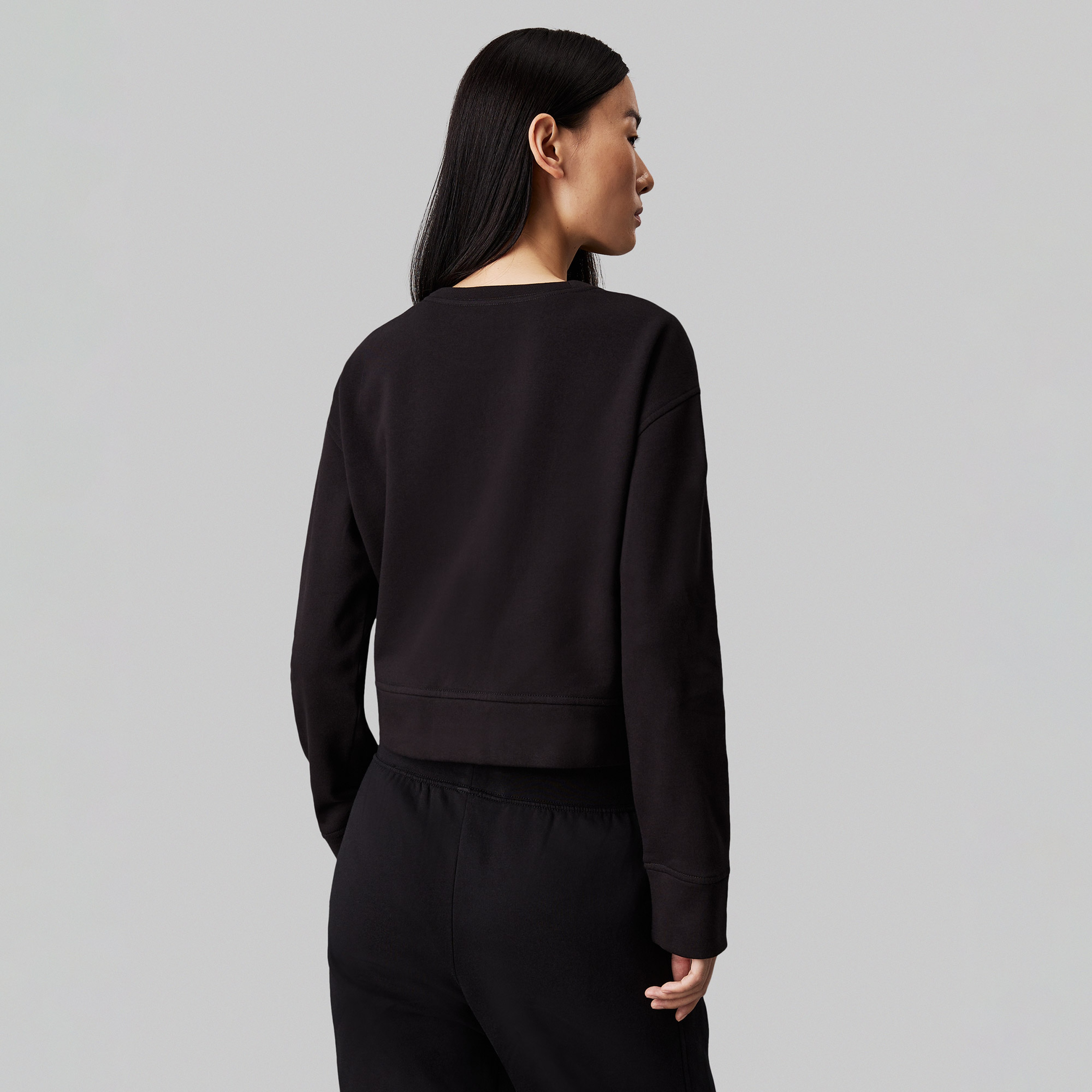 Calvin Klein Kadın Siyah Pijama Üstü