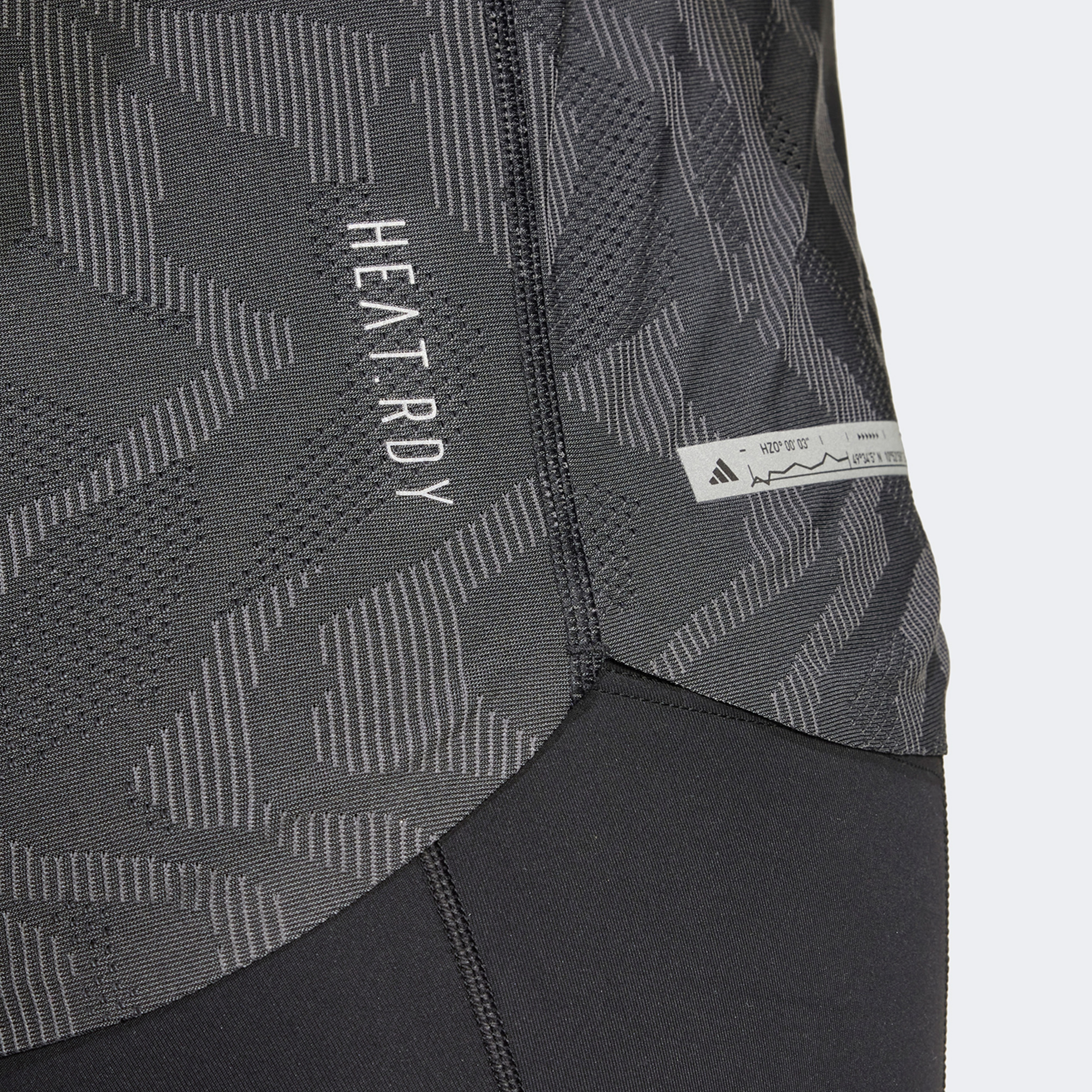 adidas Ultimate Heat Rdy Kadın Siyah Koşu T-Shirt