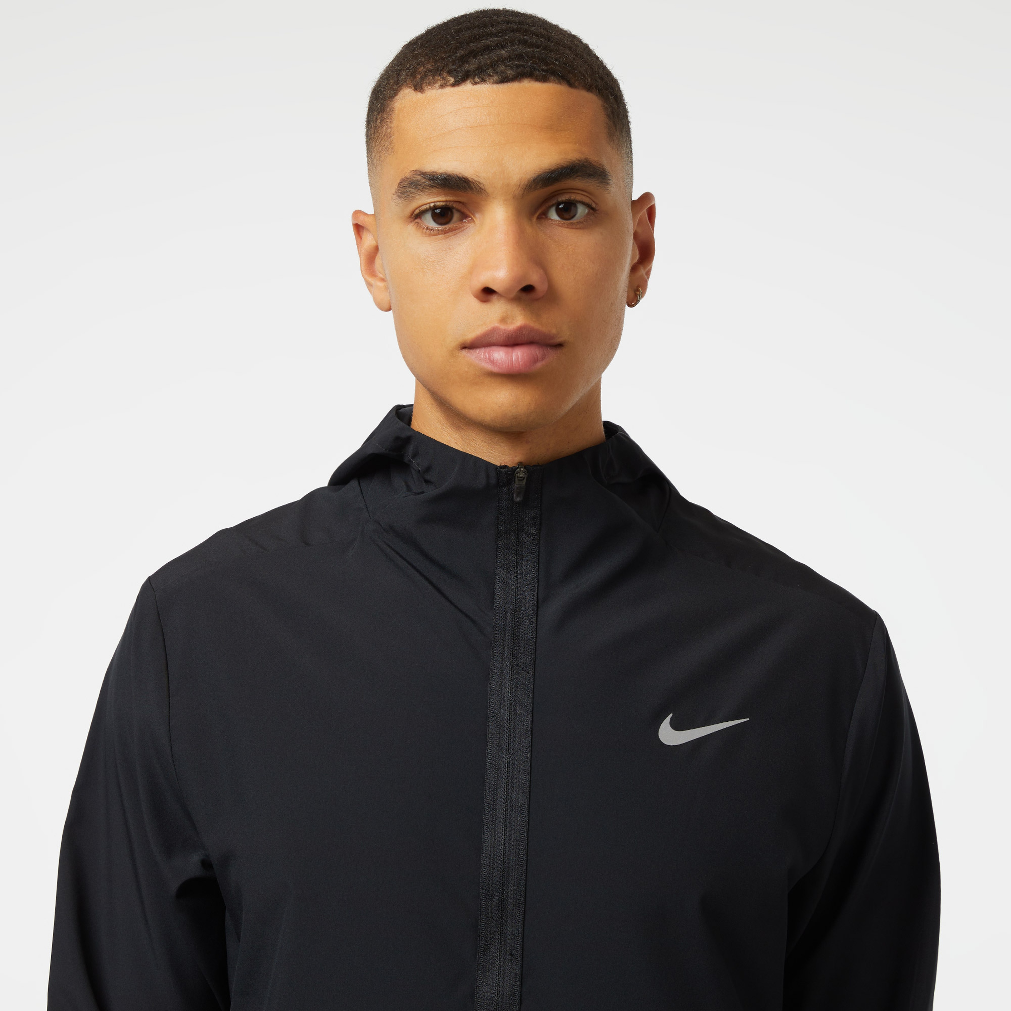 Nike Dri-Fit Form Erkek Siyah Günlük Ceket