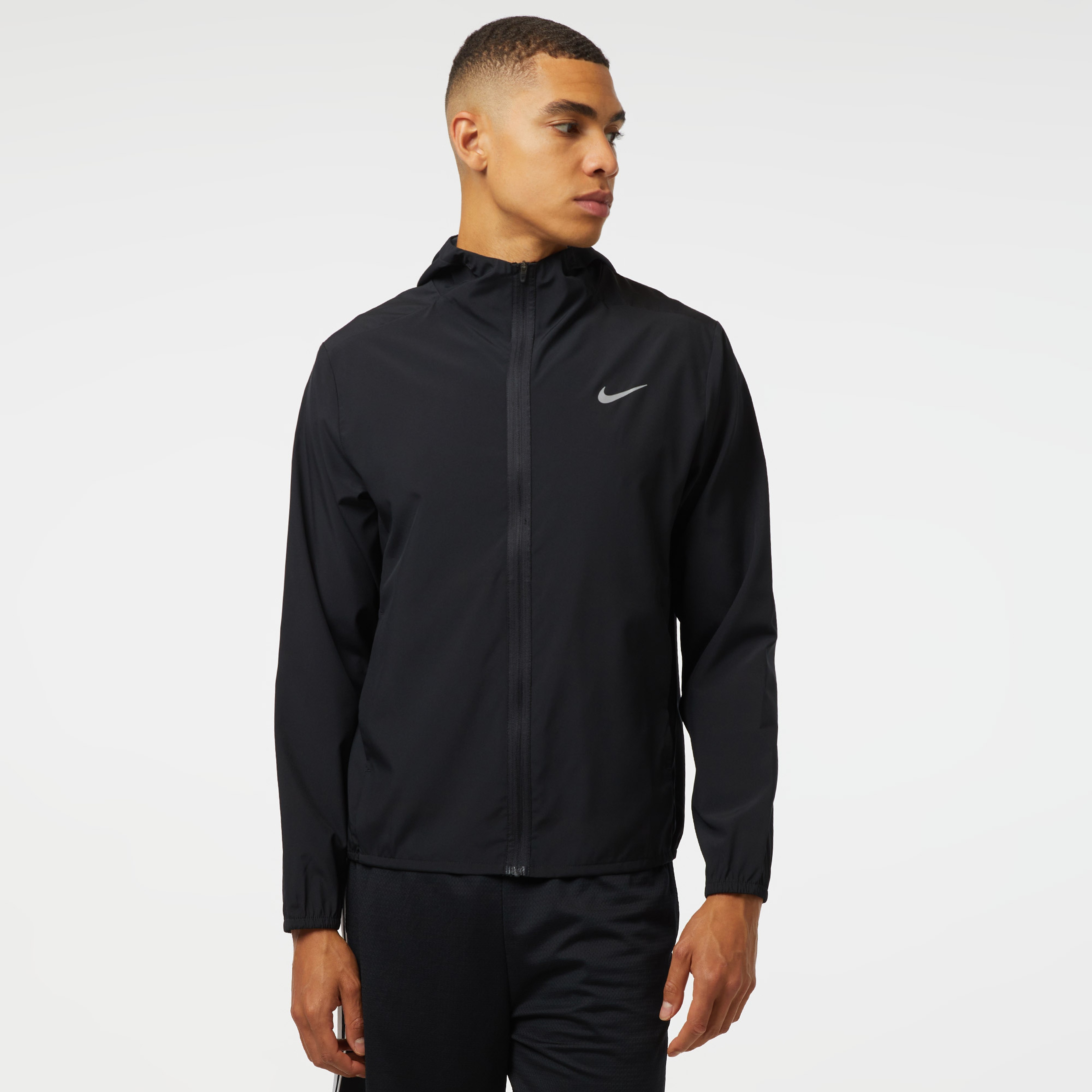 Nike Dri-Fit Form Erkek Siyah Günlük Ceket