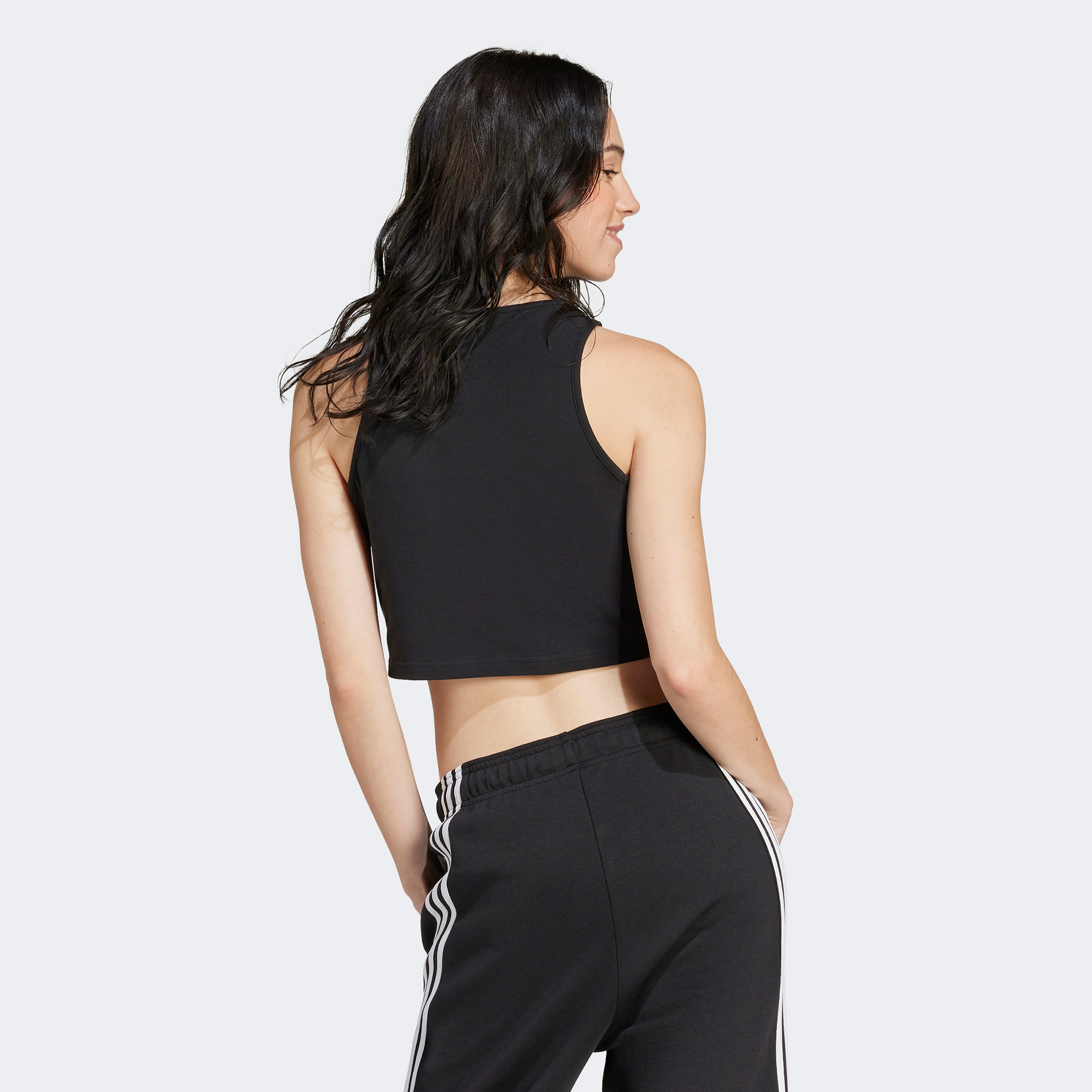 adidas Future Icons 3 Striped Kadın Siyah Antrenman Atlet