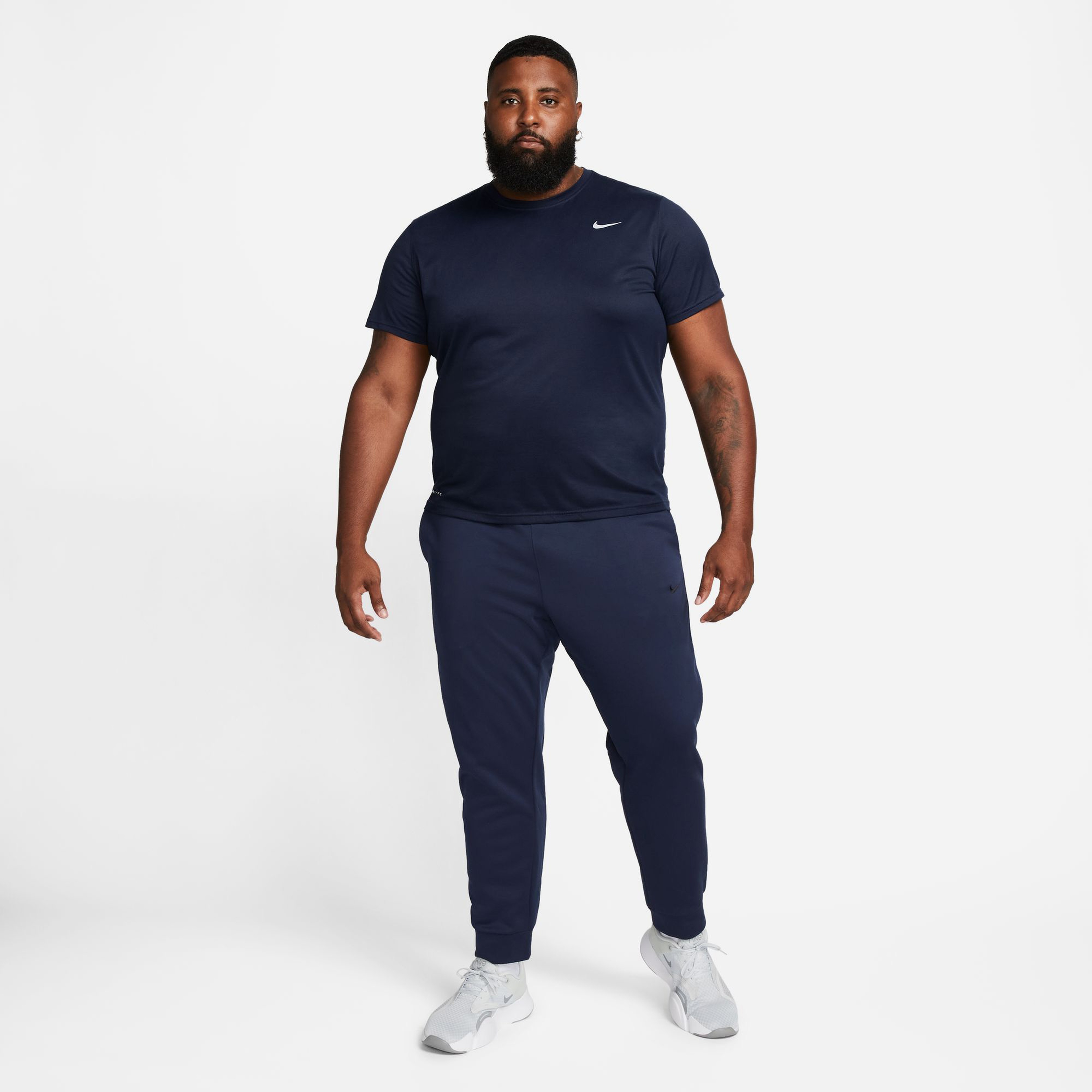 Nike Therma Fit Taper Erkek Lacivert Günlük Eşofman Altı