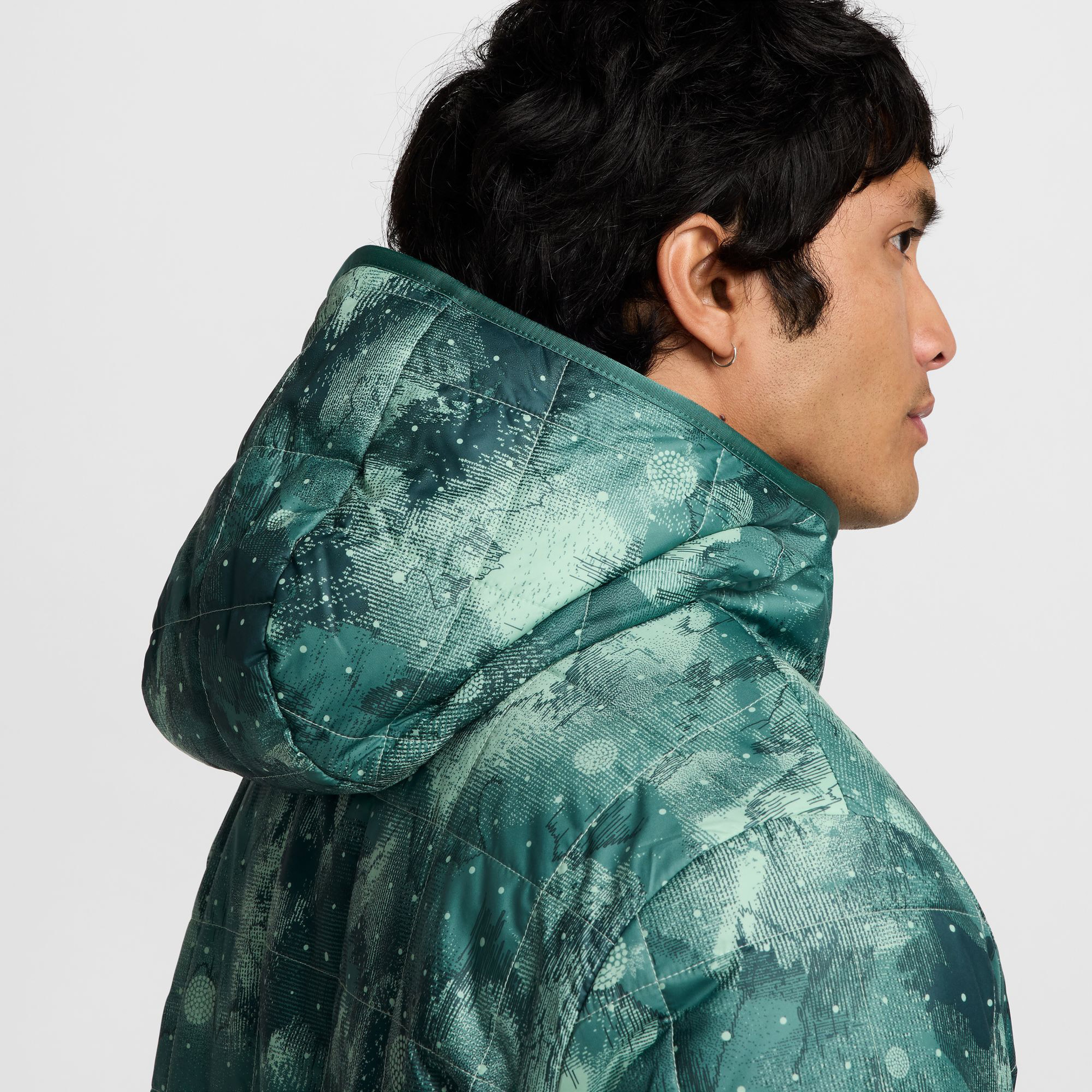 Nike Tothennam Hotspurs Erkek Yeşil Futbol Ceketi