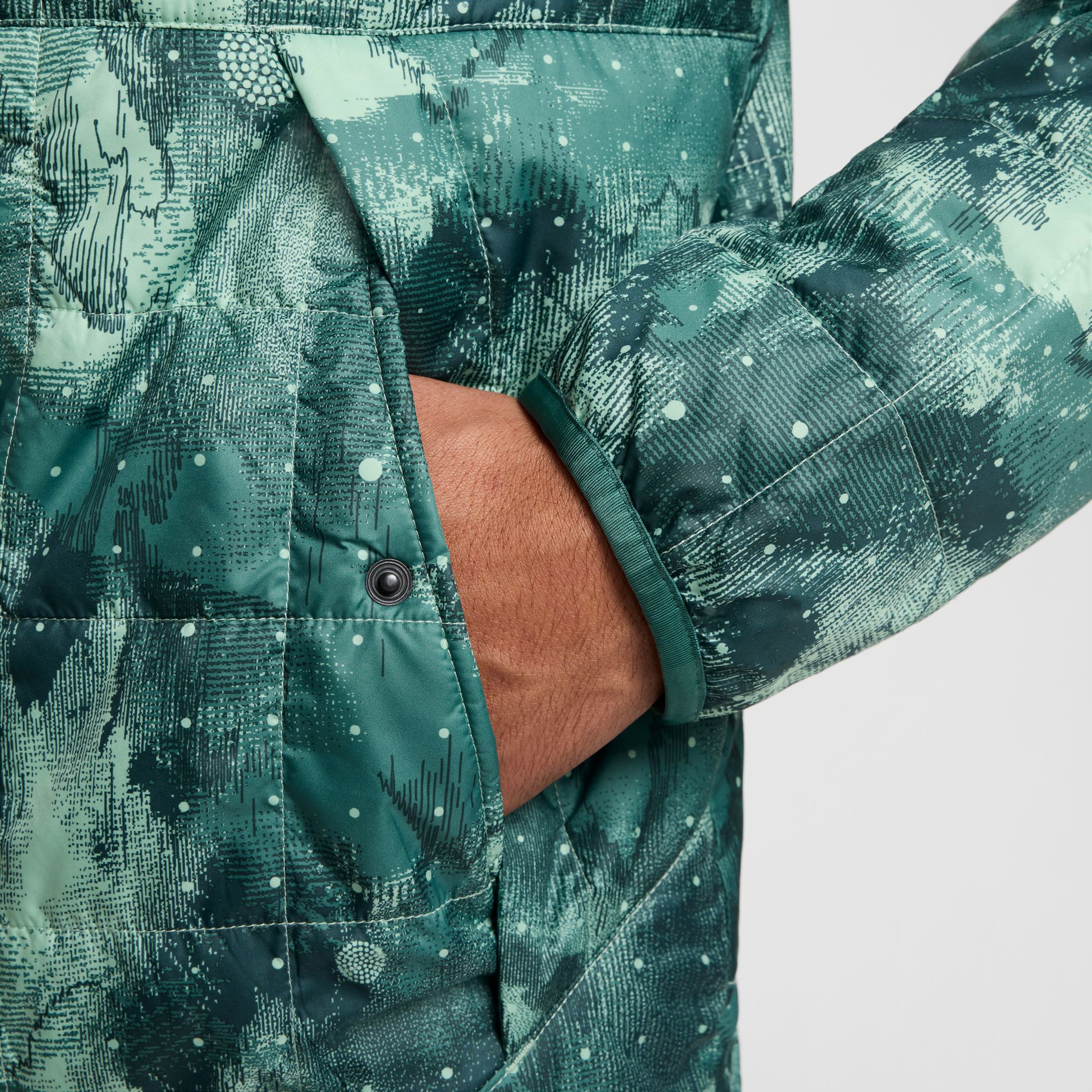 Nike Tothennam Hotspurs Erkek Yeşil Futbol Ceketi